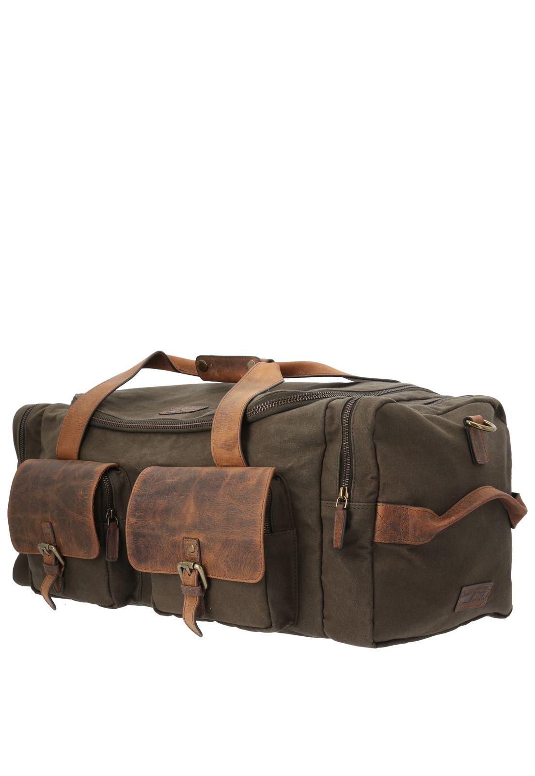 Bolso Cnv/Cuero Unisex Jasper II Weekend-1