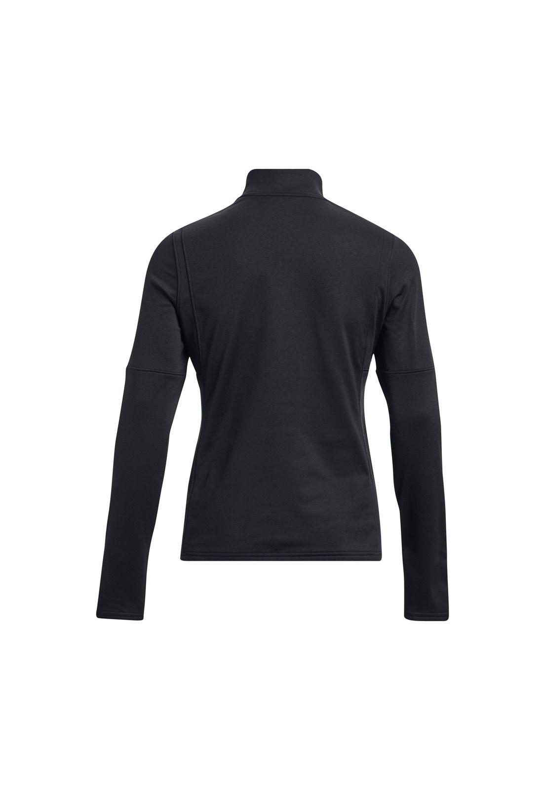 Polera UA Challenger para mujer Negro-1