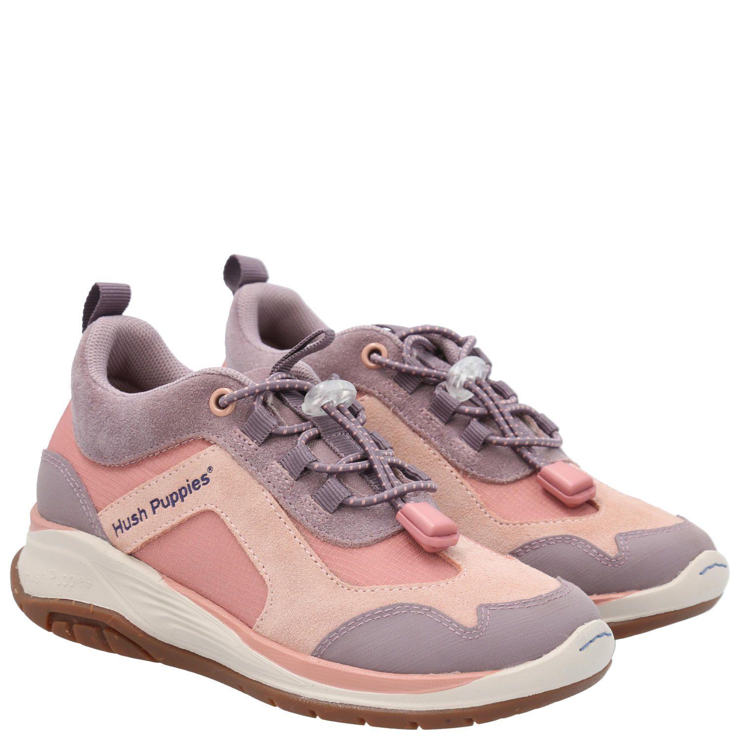 Zapatilla Cuero Niña Fastland Rosado-7
