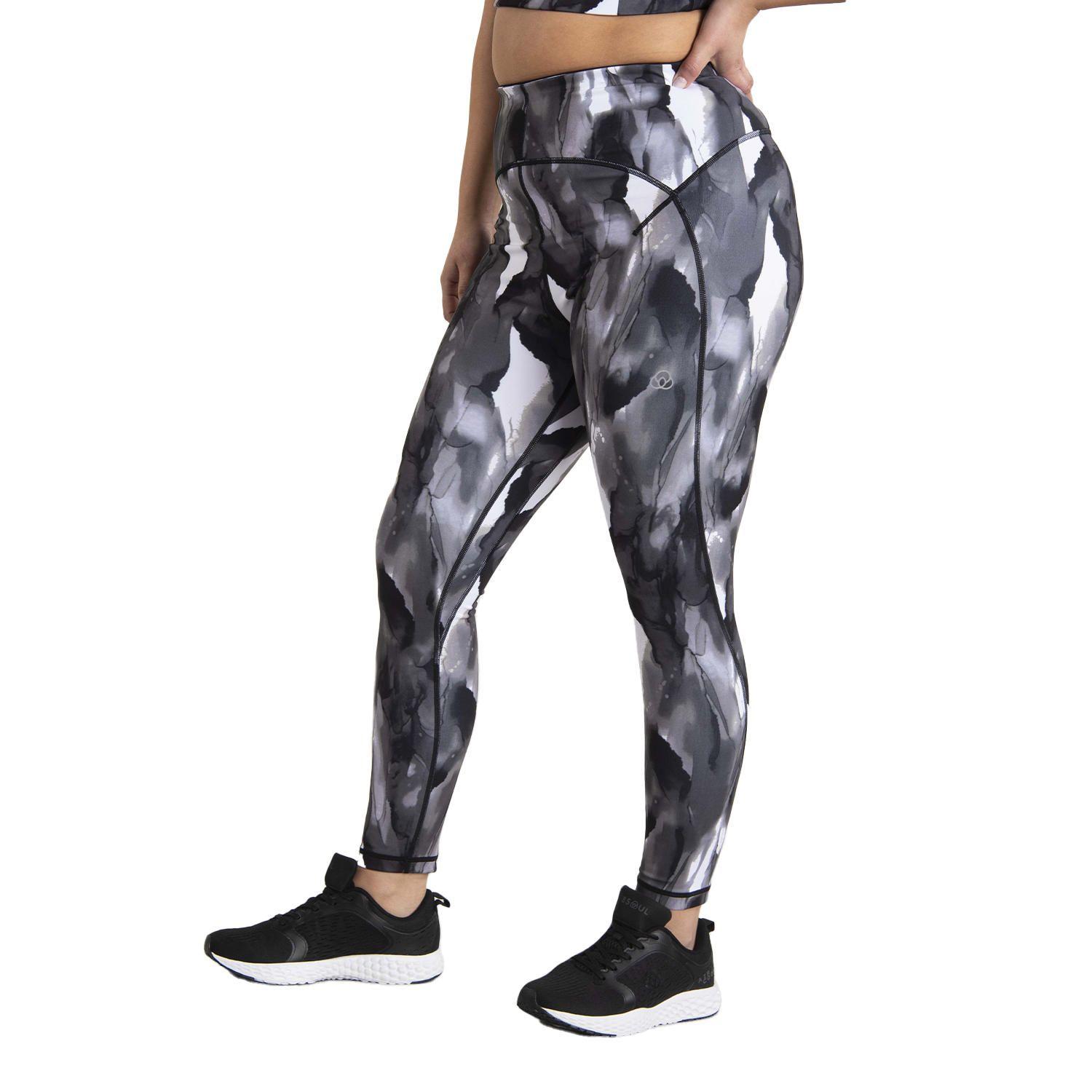 Calza Mujer Full Print Hr Ankle Multicolor-0