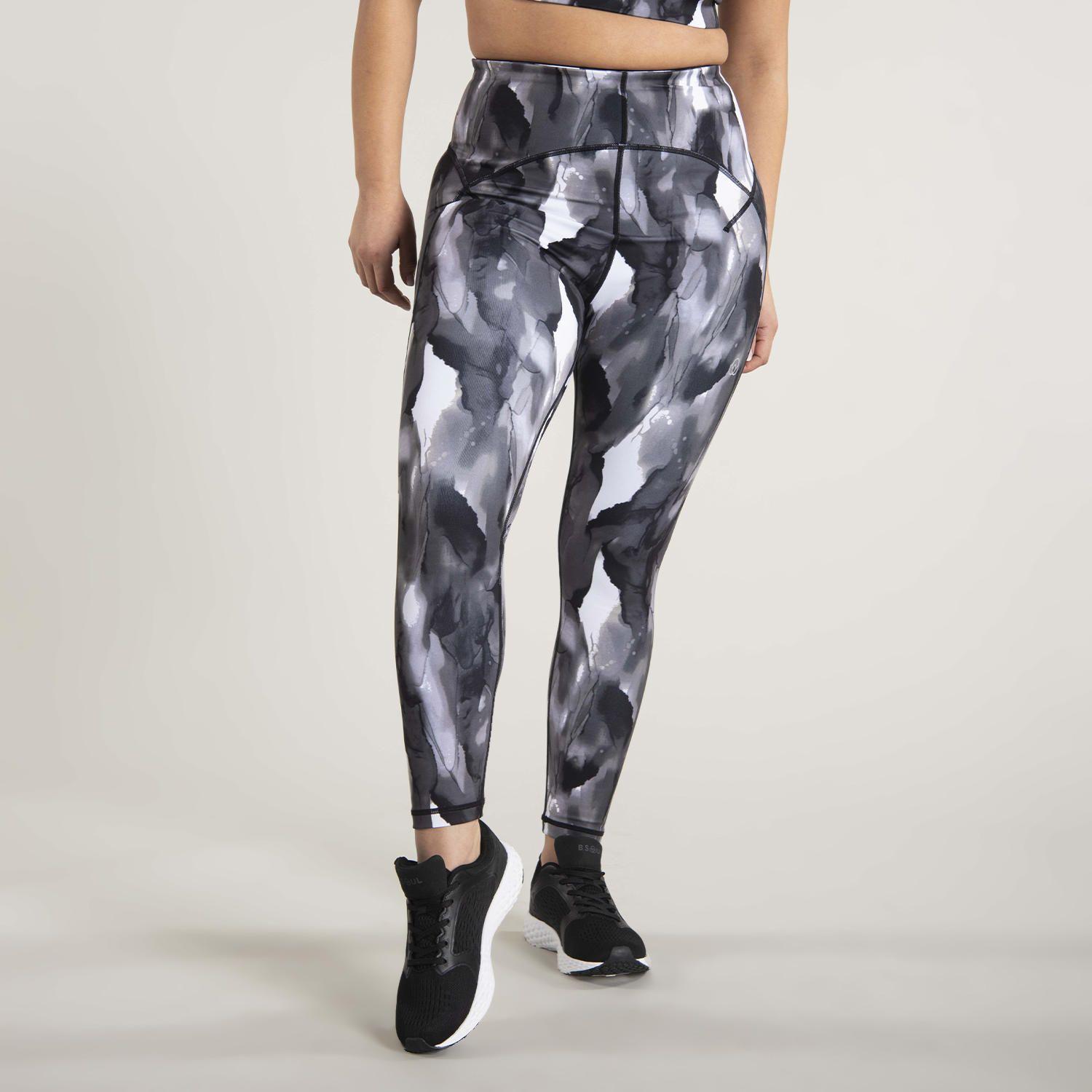 Calza Mujer Full Print Hr Ankle Multicolor-1