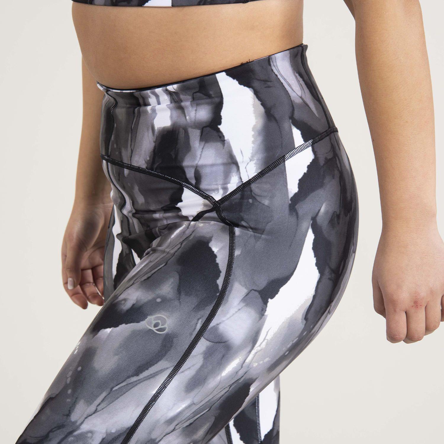 Calza Mujer Full Print Hr Ankle Multicolor-3