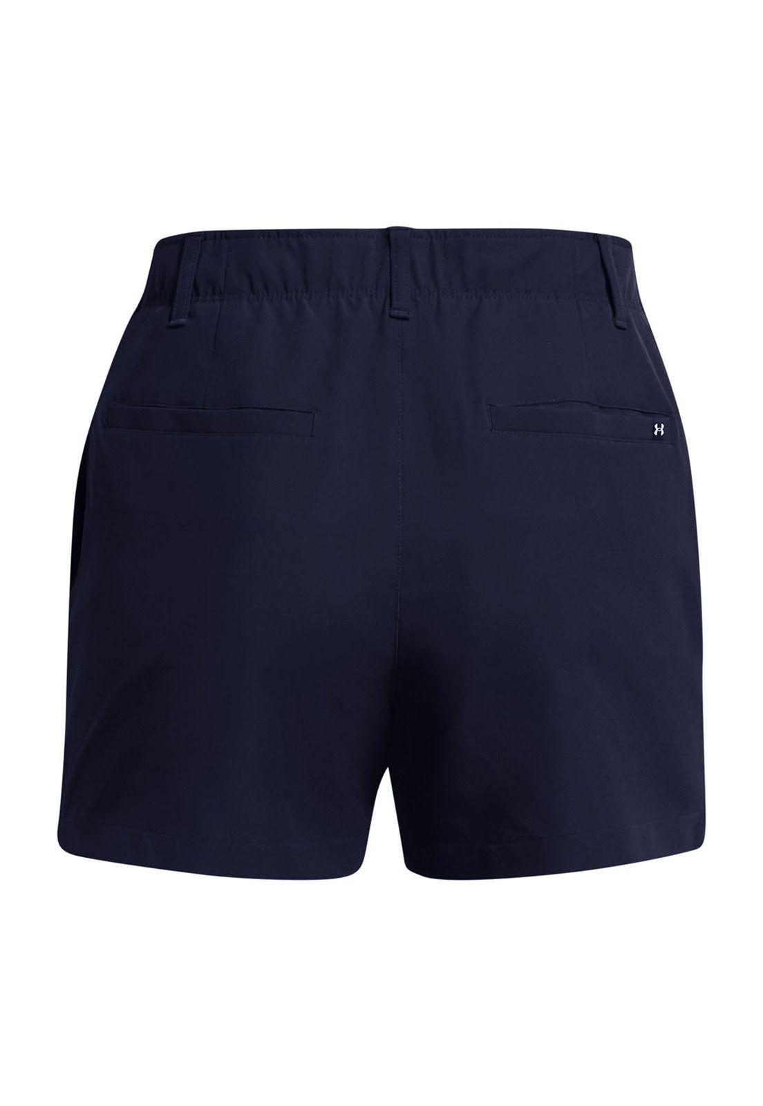 Short Ua Drive 3.5" Azul Para Mujer-1
