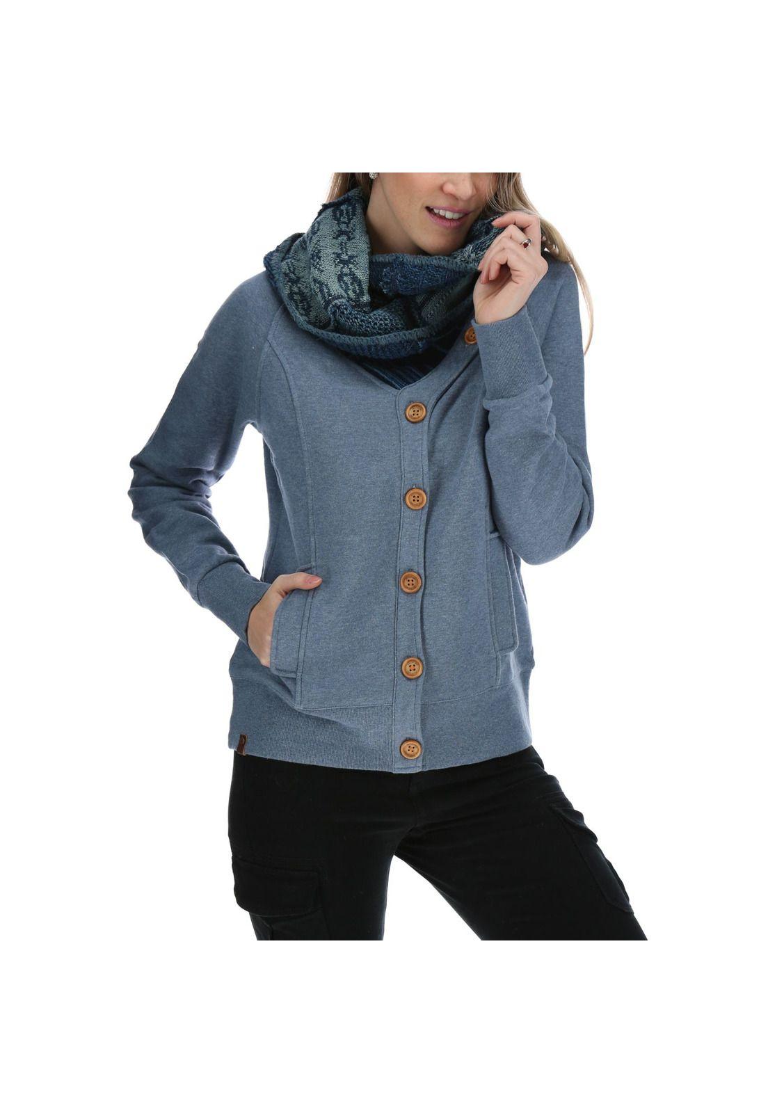 Polerón Mujer Sage Azul-3