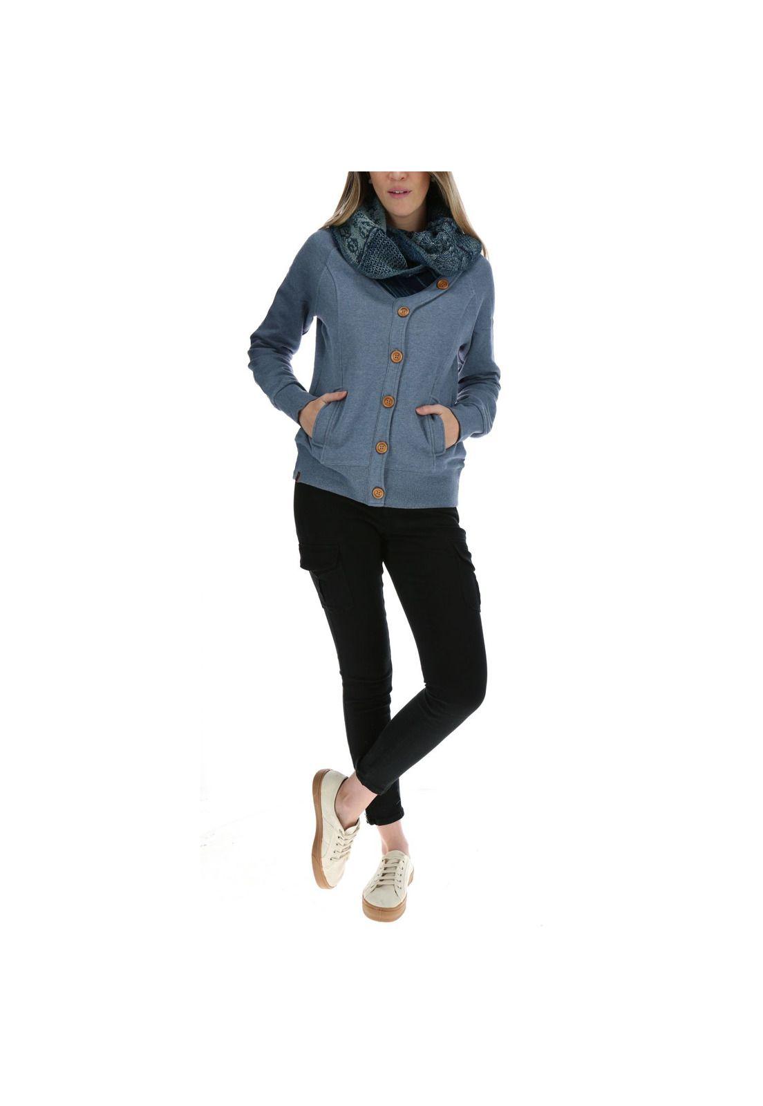 Polerón Mujer Sage Azul-4