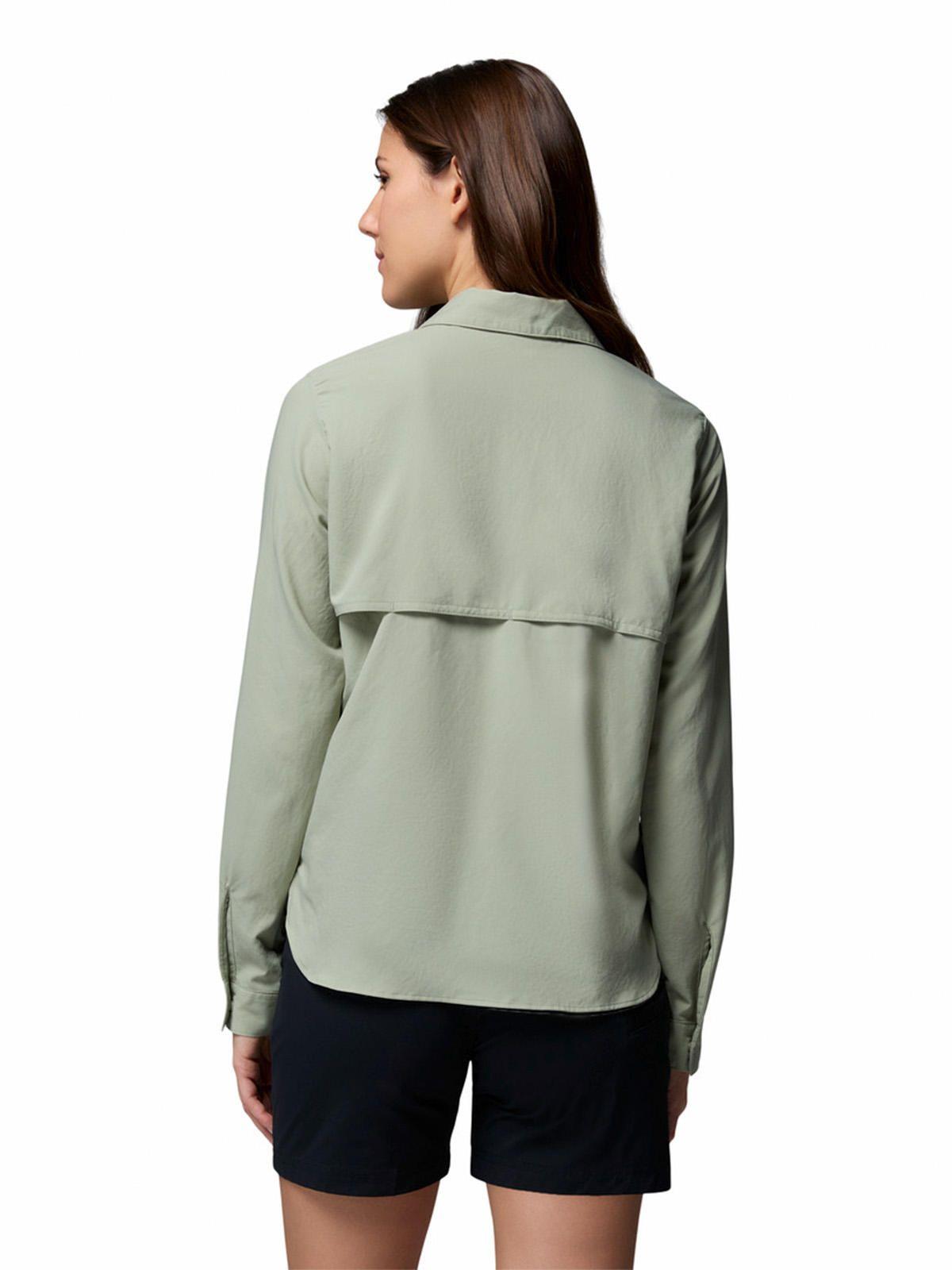 Blusa ML Mujer Silver Ridge Utility Beige-4
