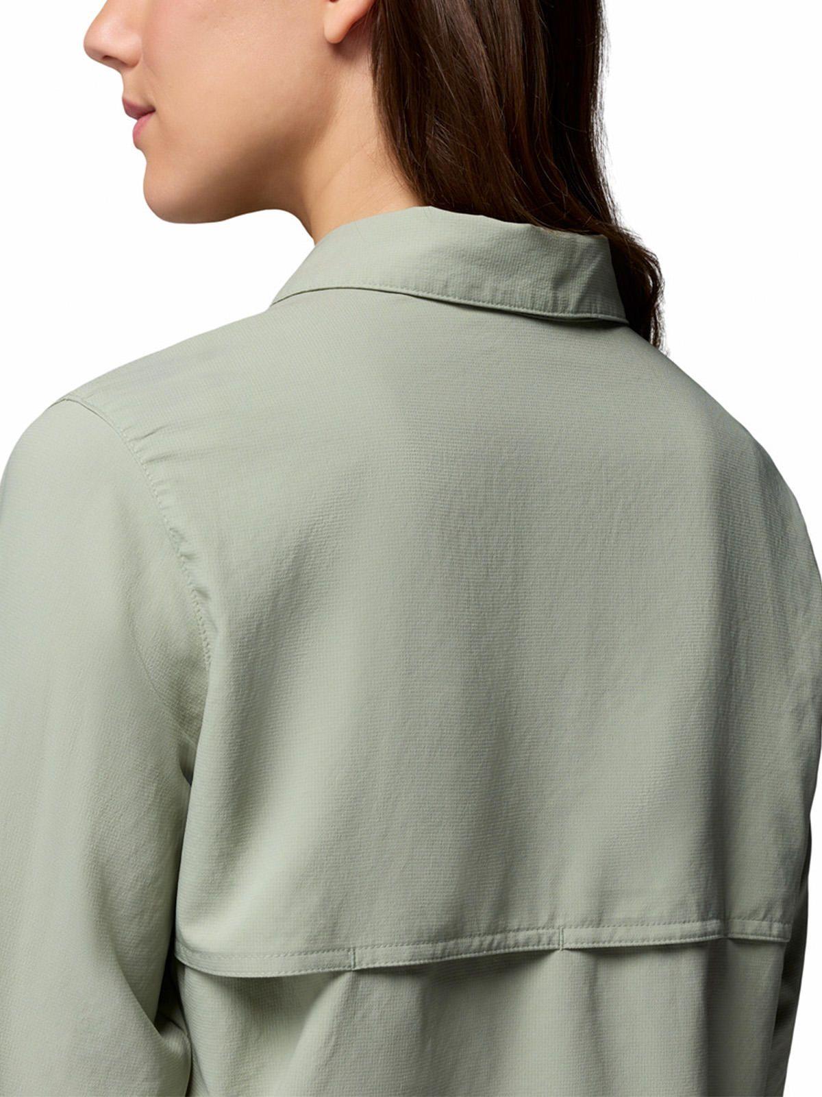 Blusa ML Mujer Silver Ridge Utility Beige-6