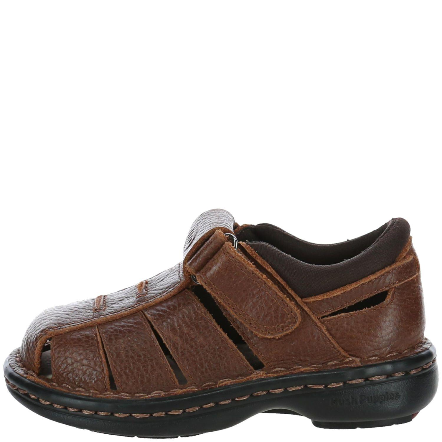 Sandalia Cuero Niño Coconut Marrón-4