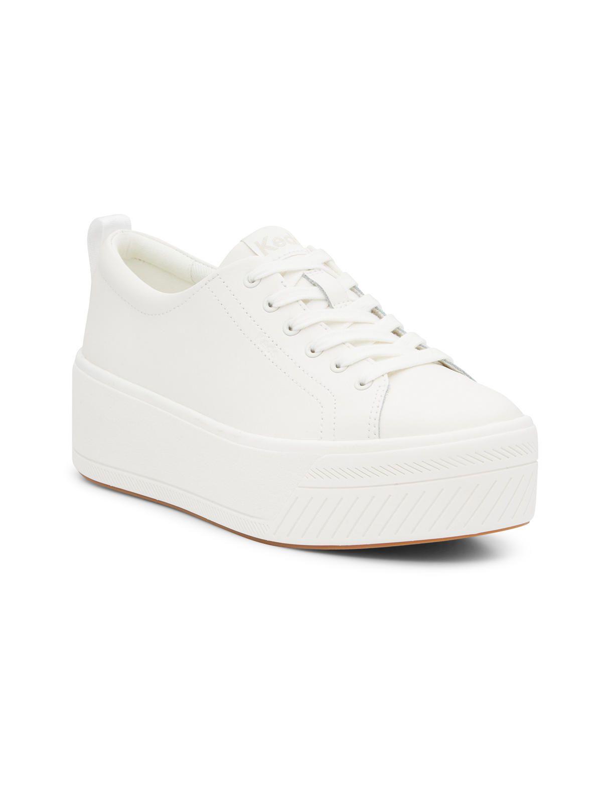 Zapatilla Cuero Mujer Skyler Blanco-1