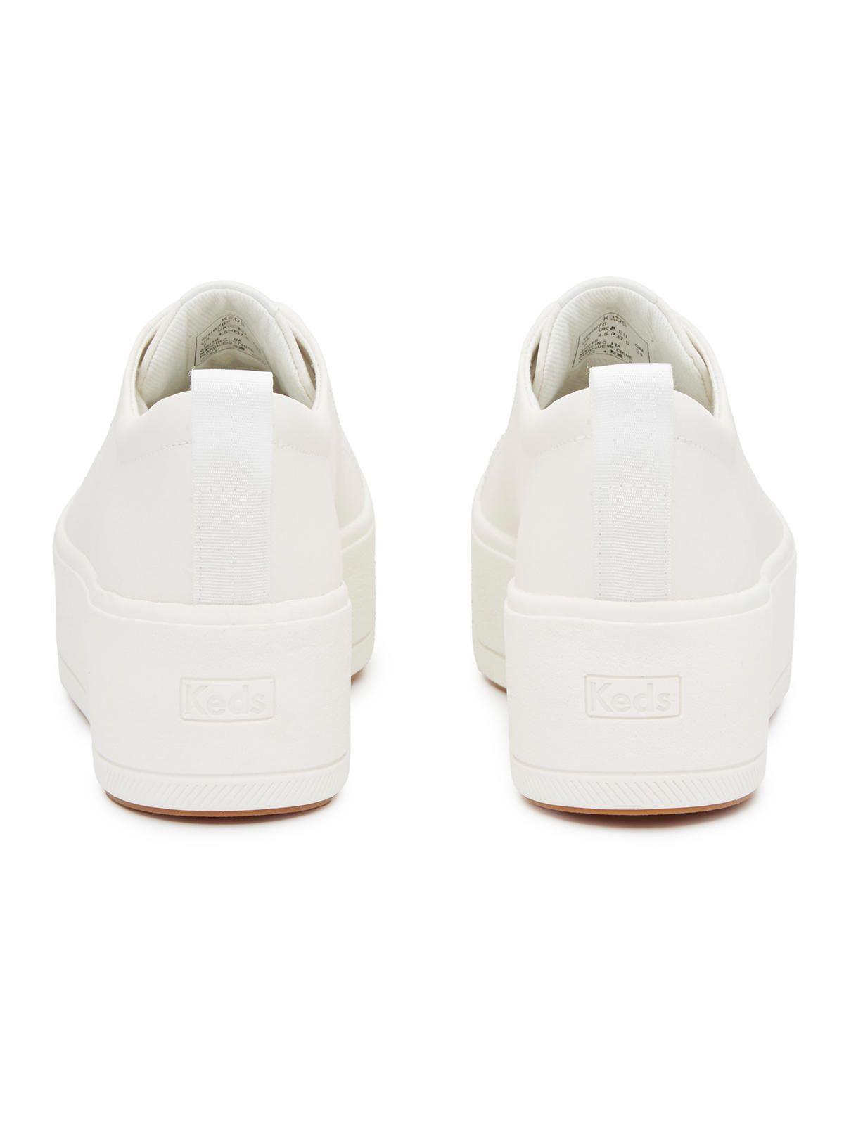 Zapatilla Cuero Mujer Skyler Blanco-5