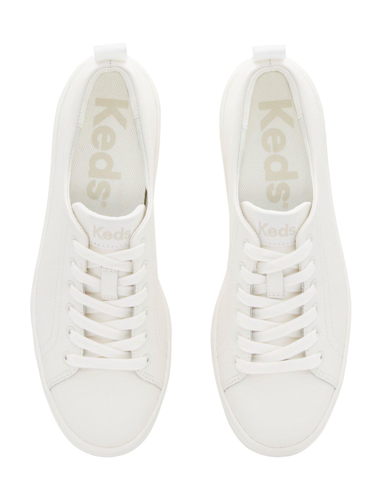 Zapatilla Cuero Mujer Skyler Blanco-4