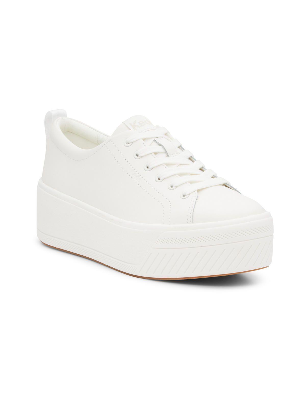 Zapatilla Cuero Mujer Skyler Blanco-1