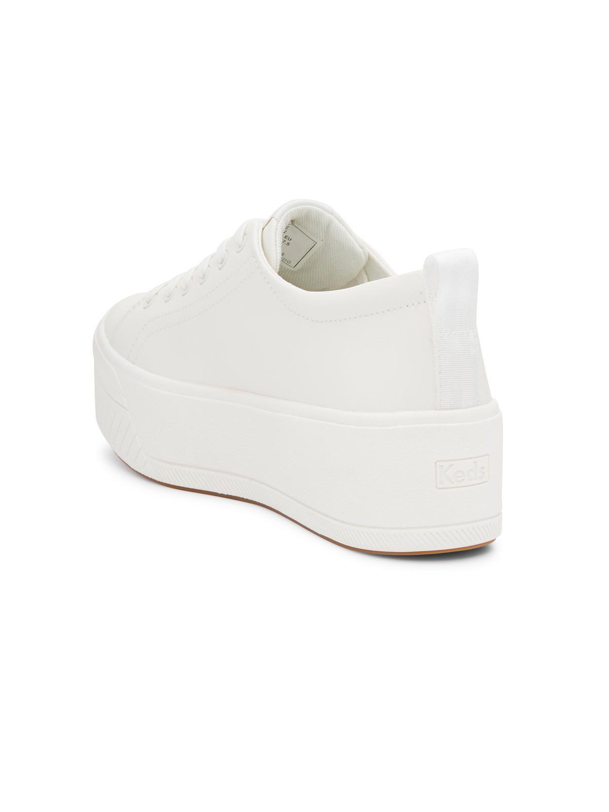 Zapatilla Cuero Mujer Skyler Blanco-6