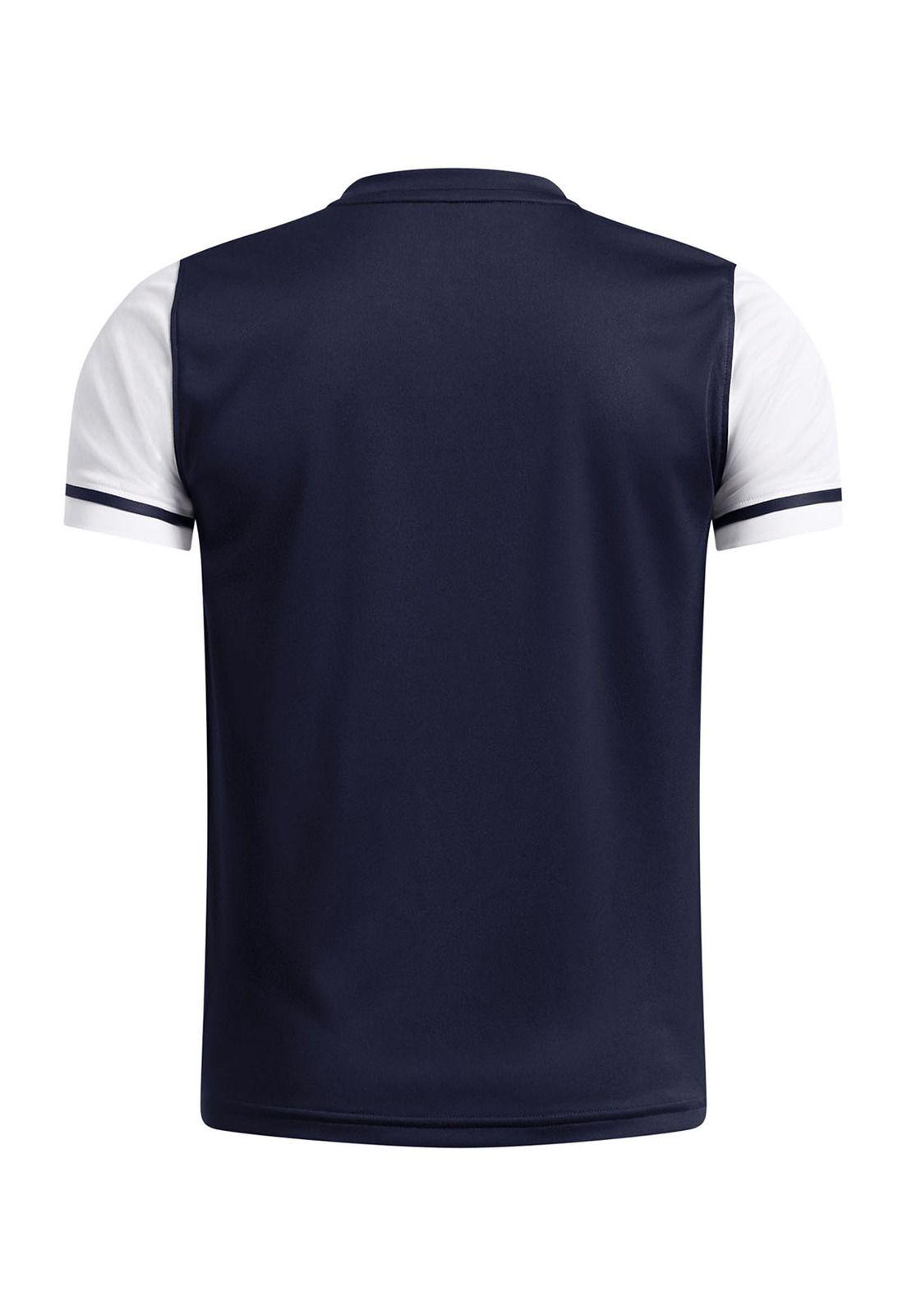 Polera Manga Corta Ua Challenger Azul Para Niño-1