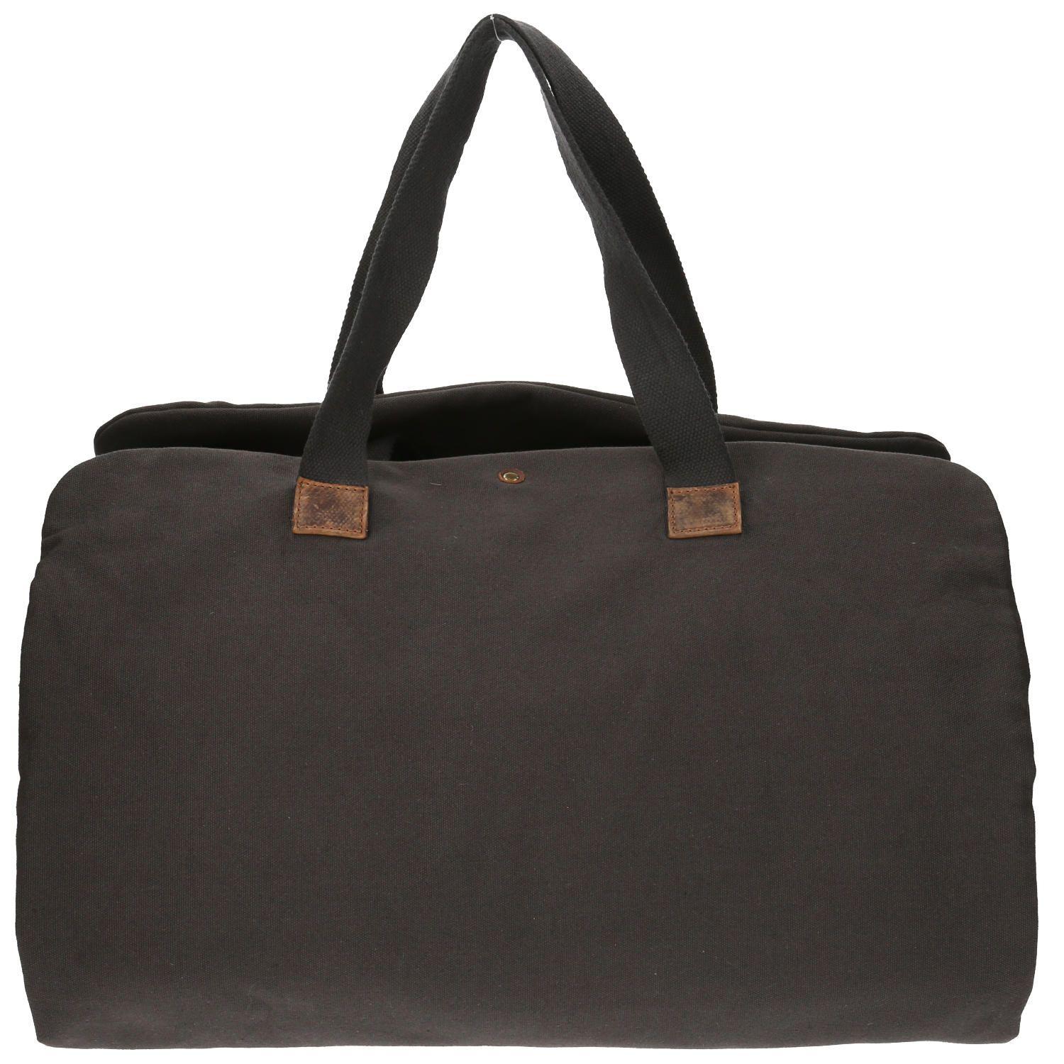 Bolso Canvas Reciclado Hombre Roma Suit Gris-2