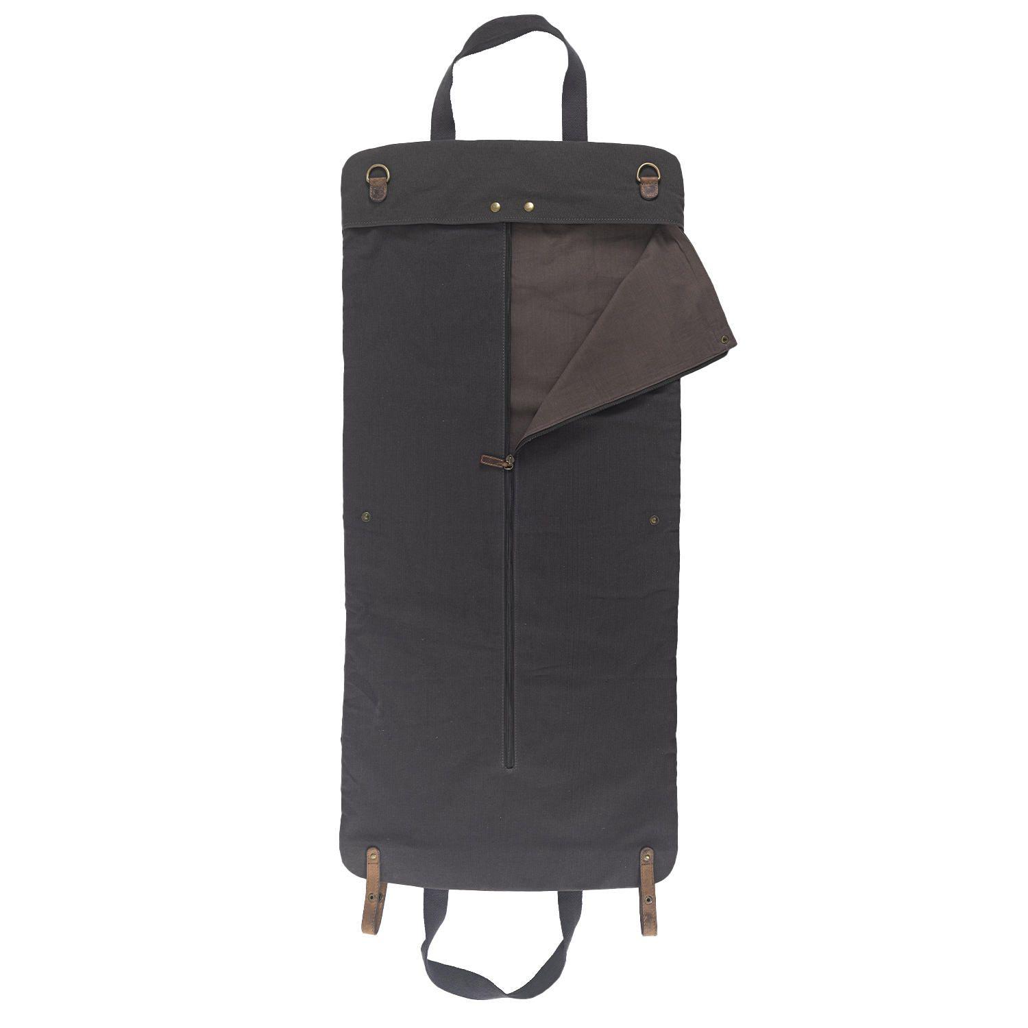 Bolso Canvas Reciclado Hombre Roma Suit Gris-6