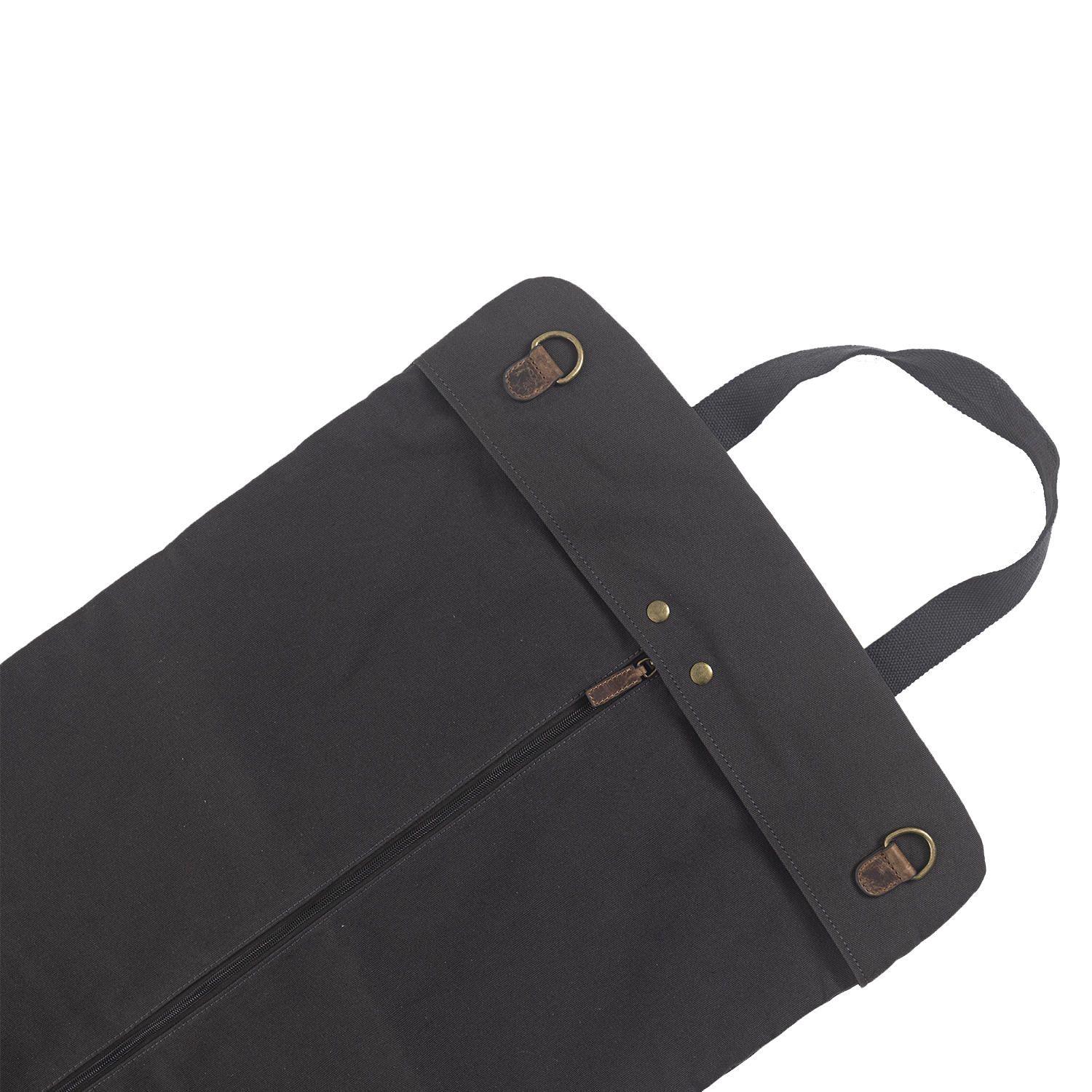 Bolso Canvas Reciclado Hombre Roma Suit Gris-7