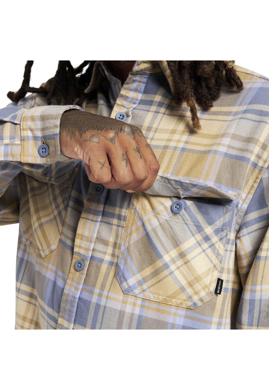 Camisa M/L Hombre Brighton Flannel Multicolor-3