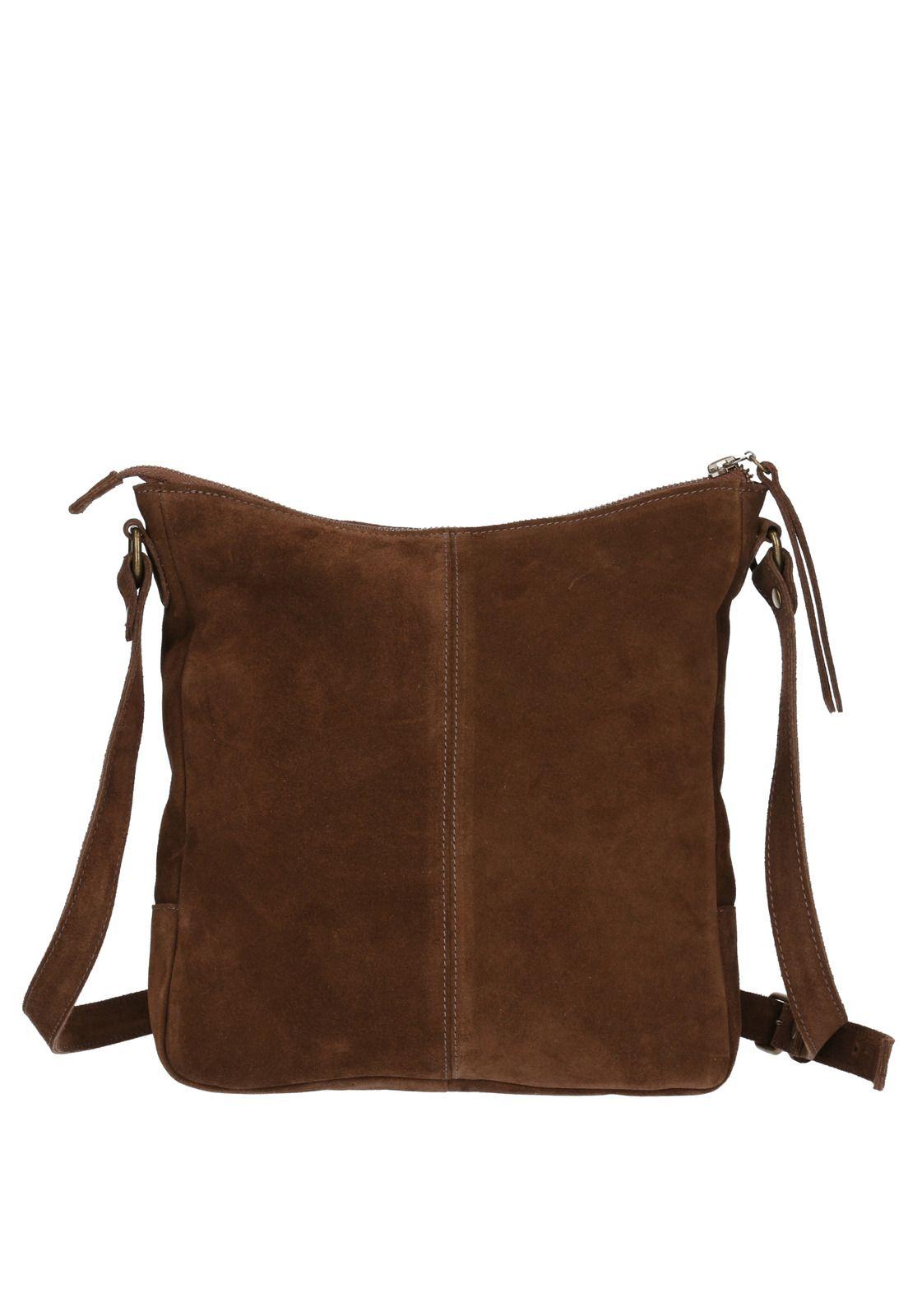 Cartera Mujer Luke Cross Café-2