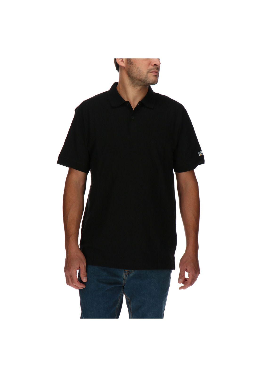Polera Polo Classic Cotton Negro-0