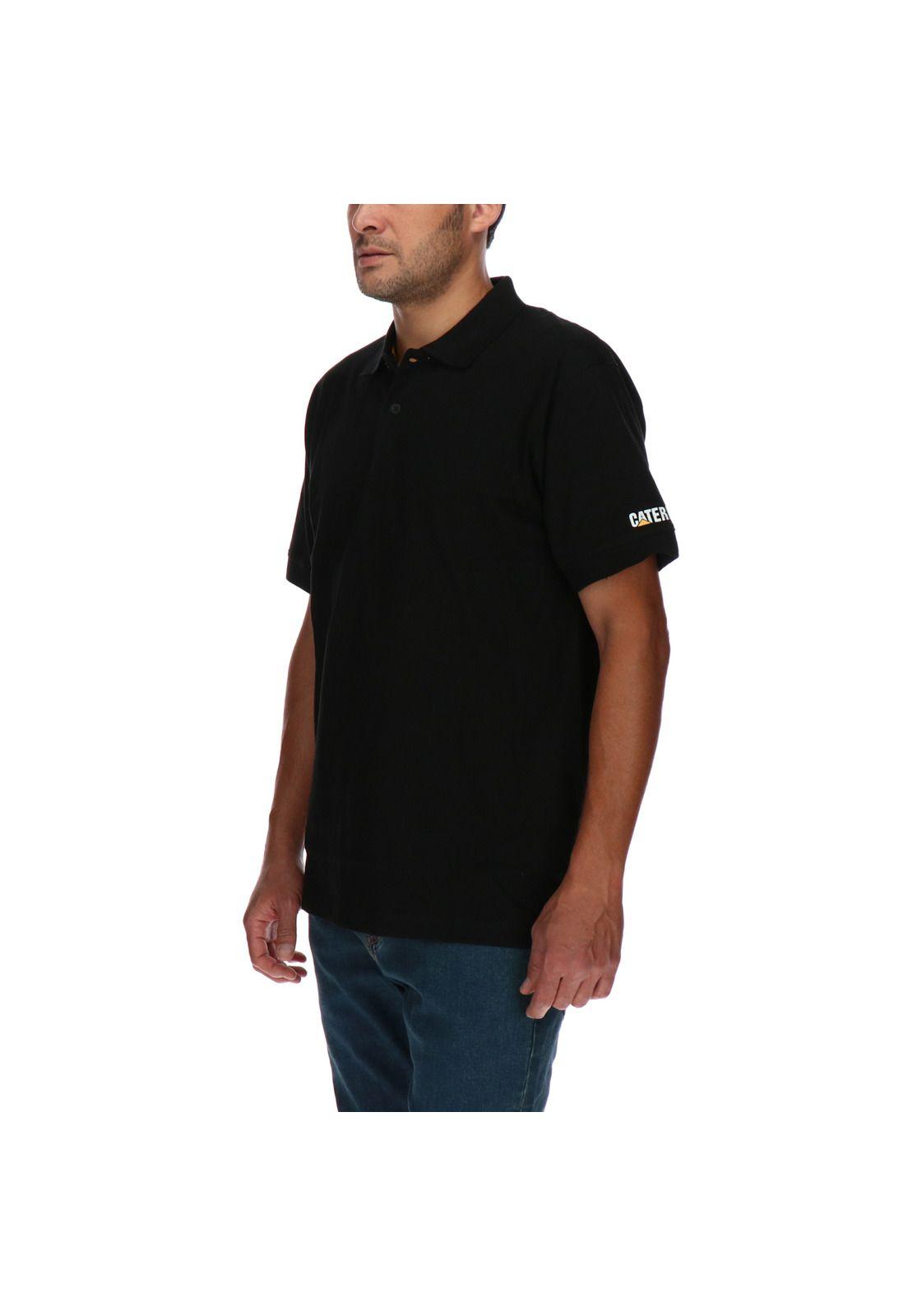 Polera Polo Classic Cotton Negro-1