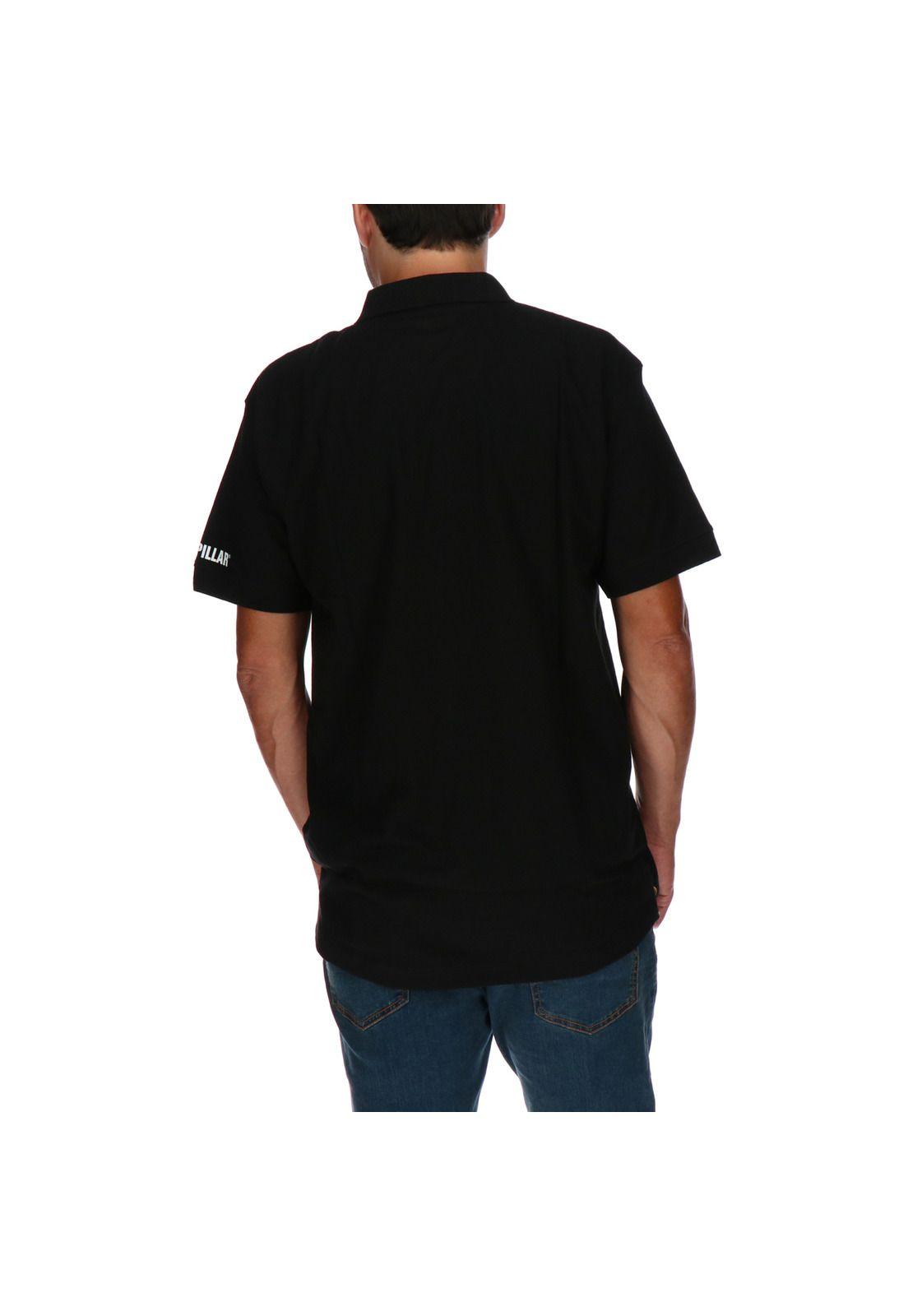 Polera Polo Classic Cotton Negro-2
