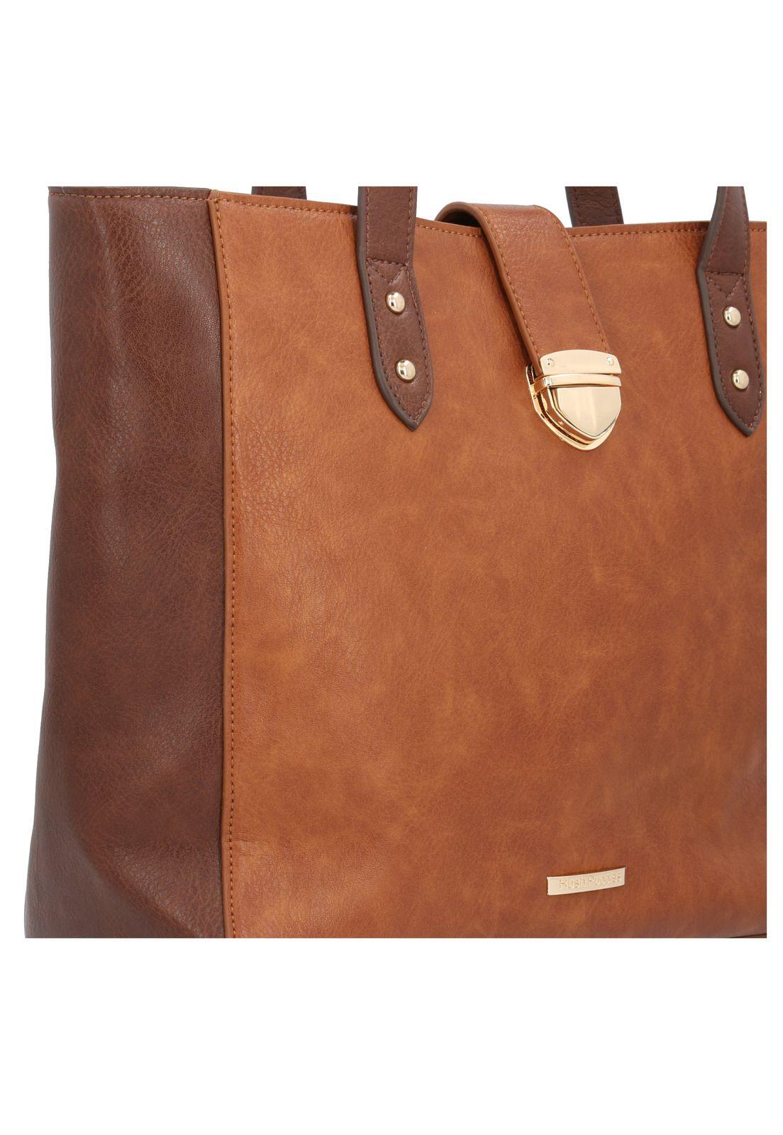 Cartera Mujer Davis Tote Café-3