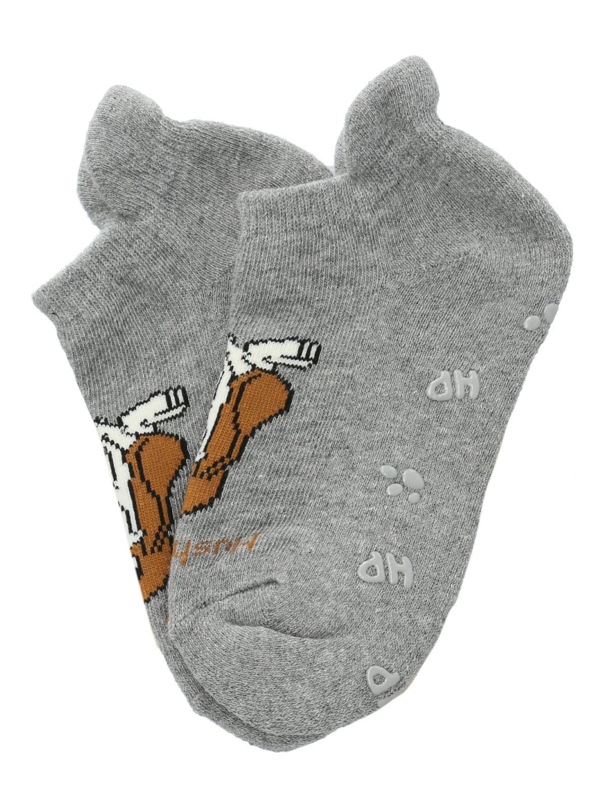 Calcetín Algodón Niño Ped Sportdog Gris-2
