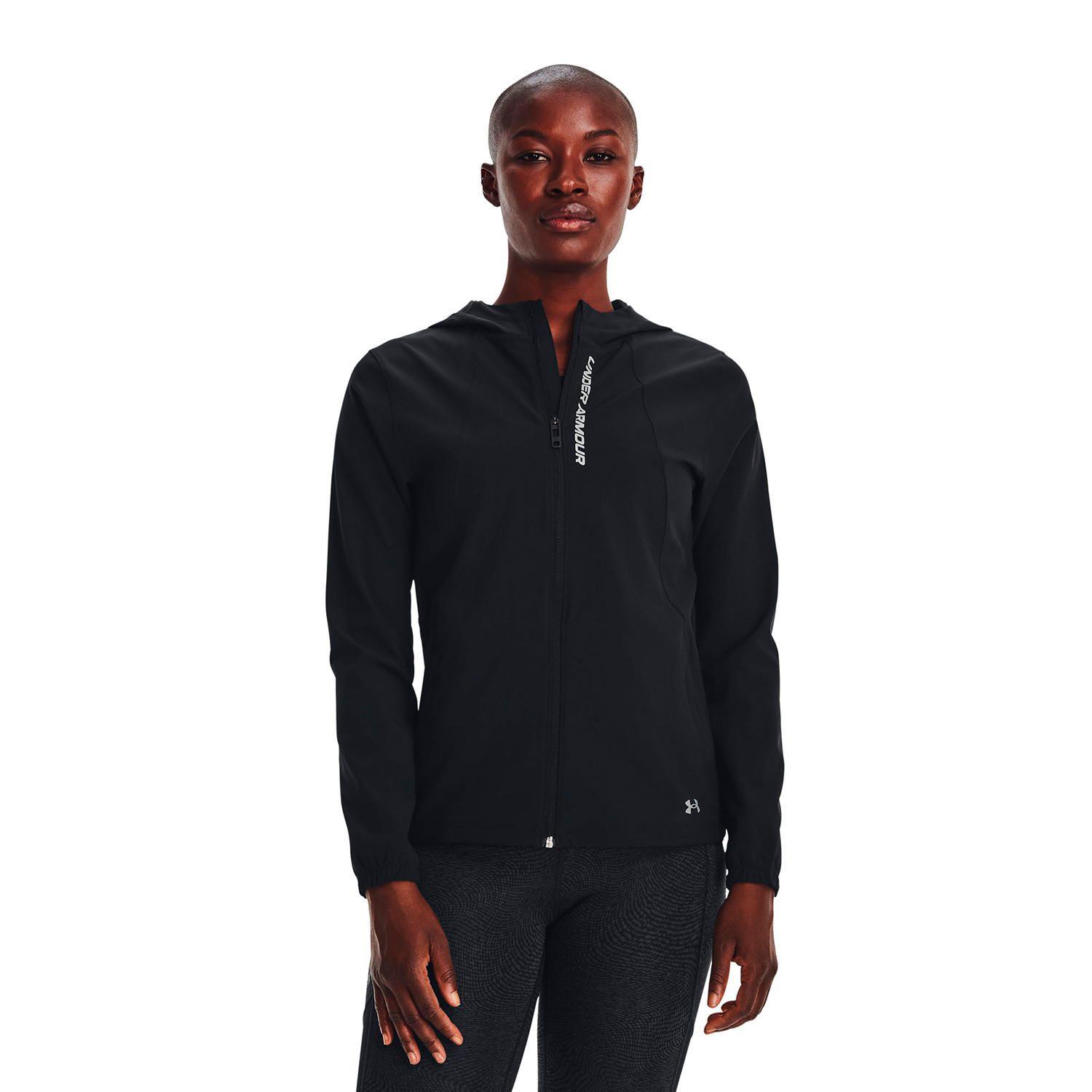 Chaqueta Running Outrun The Storm Negro Mujer-3