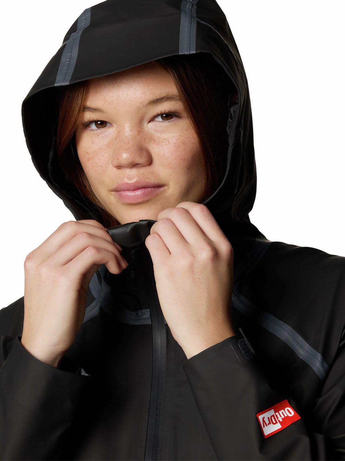Cortaviento Mujer Reign No Shine Negro-3