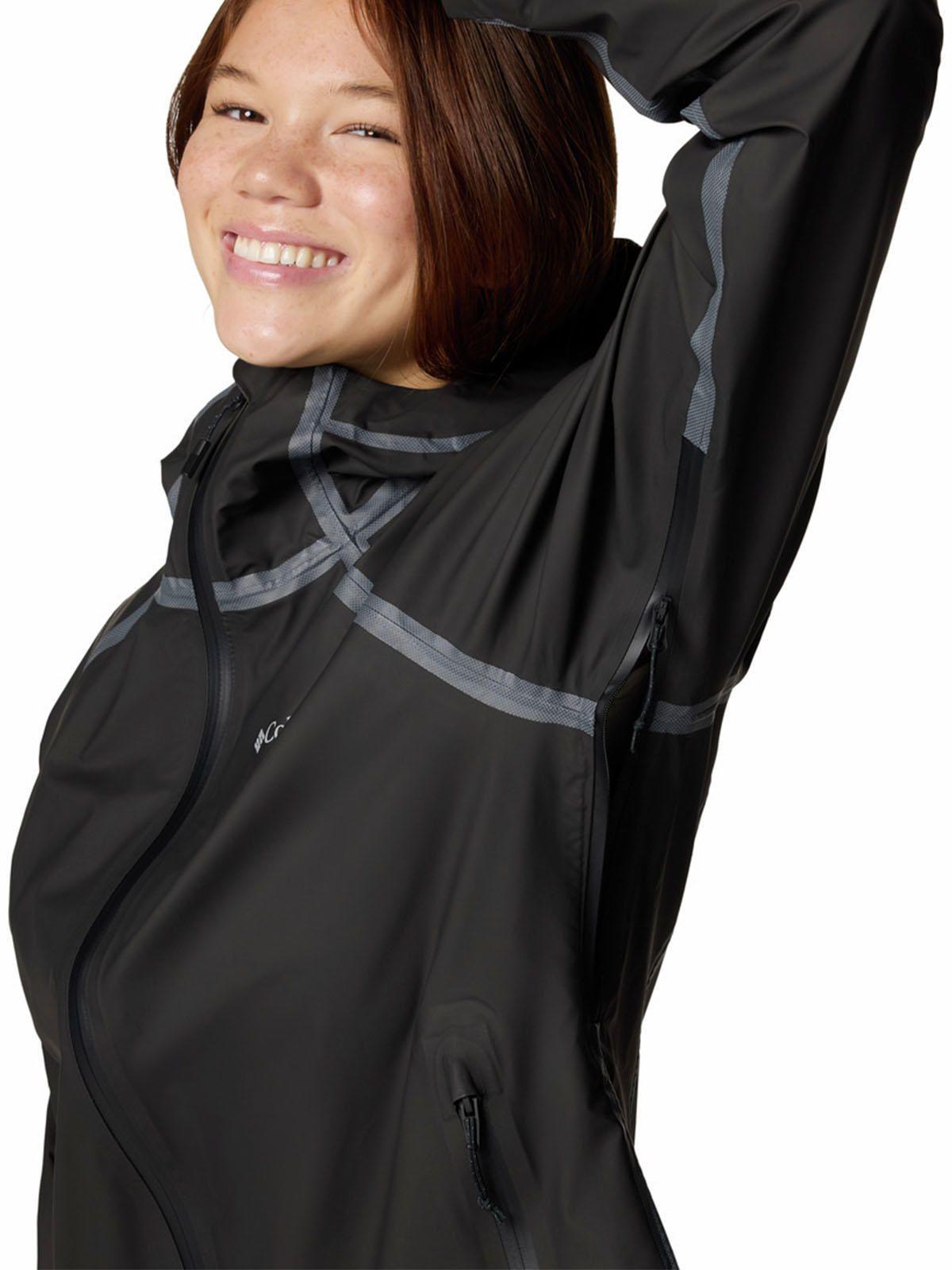 Cortaviento Mujer Reign No Shine Negro-4