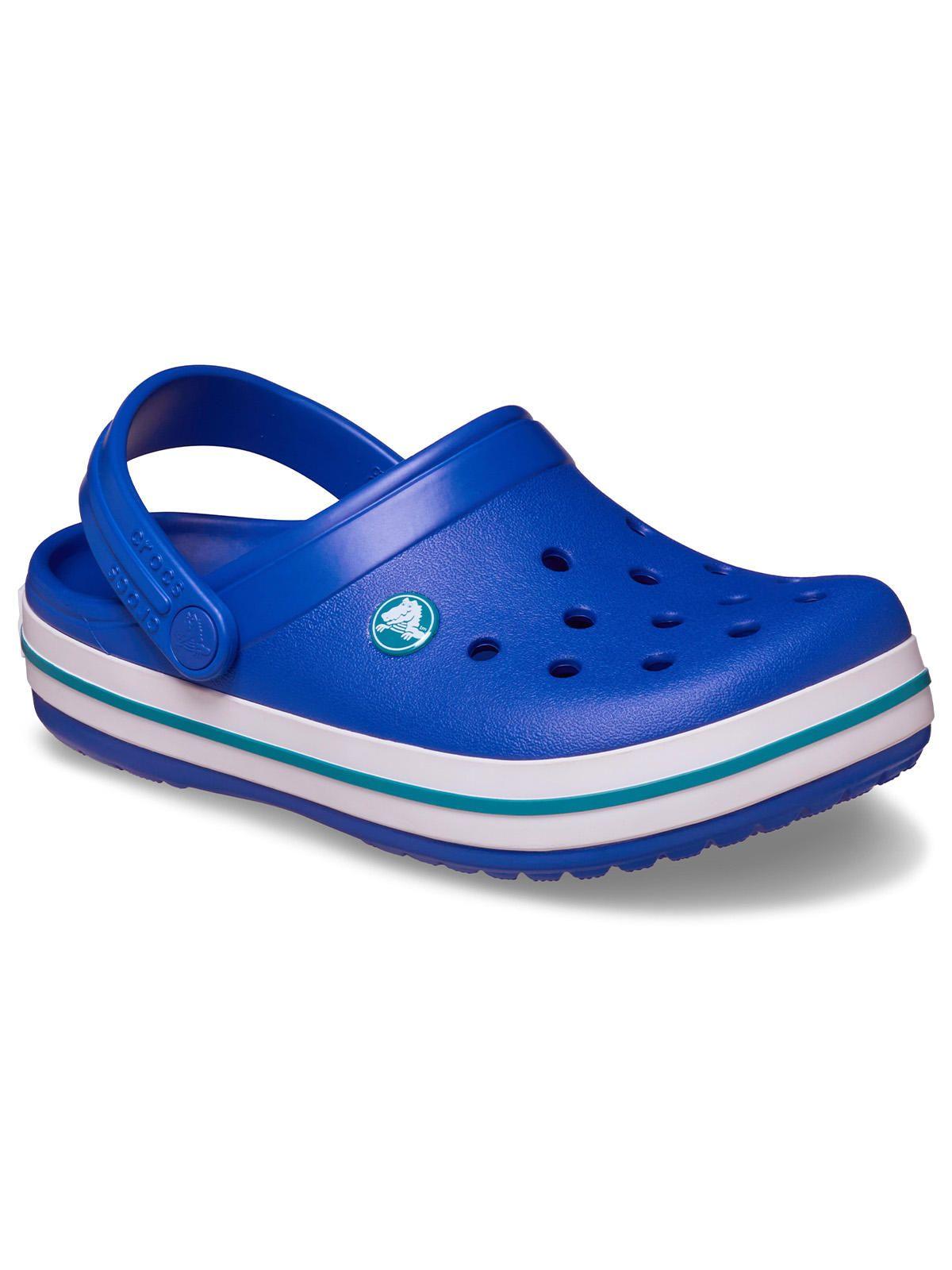 Zueco Niños Grandes Azul Crocband Clog K-1