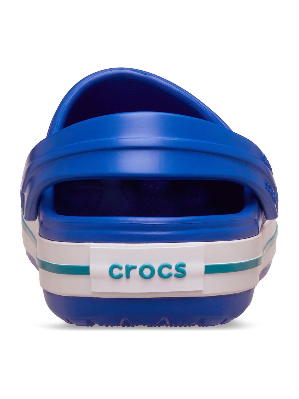 Zueco Niños Grandes Azul Crocband Clog K-5