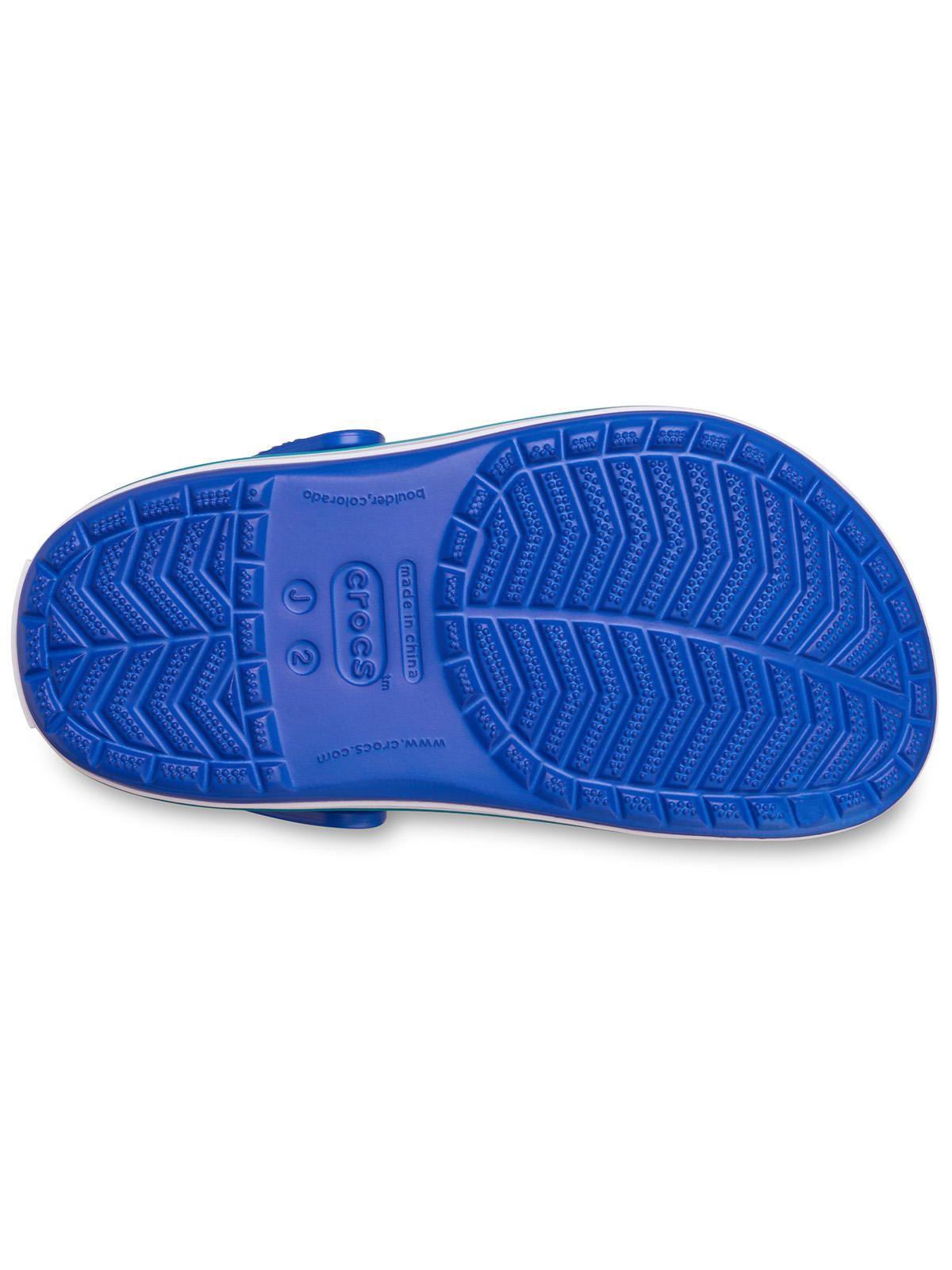 Zueco Niños Grandes Azul Crocband Clog K-6