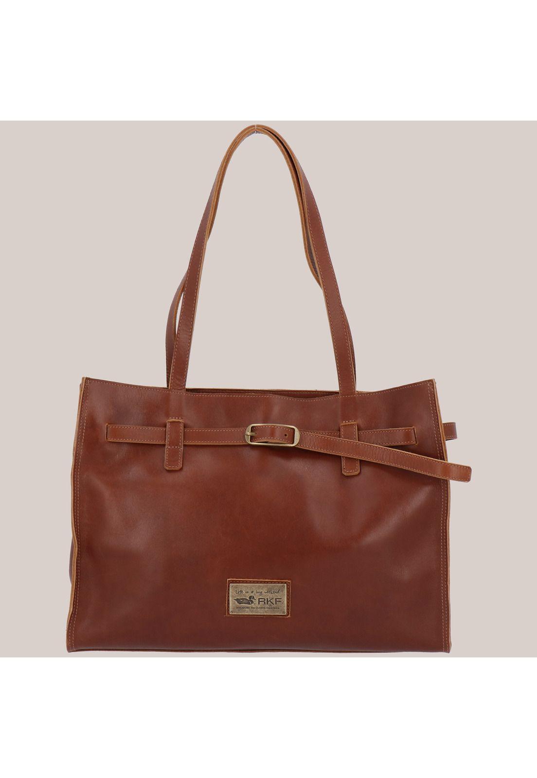 Cartera Cuero Cd Lisa Café-0