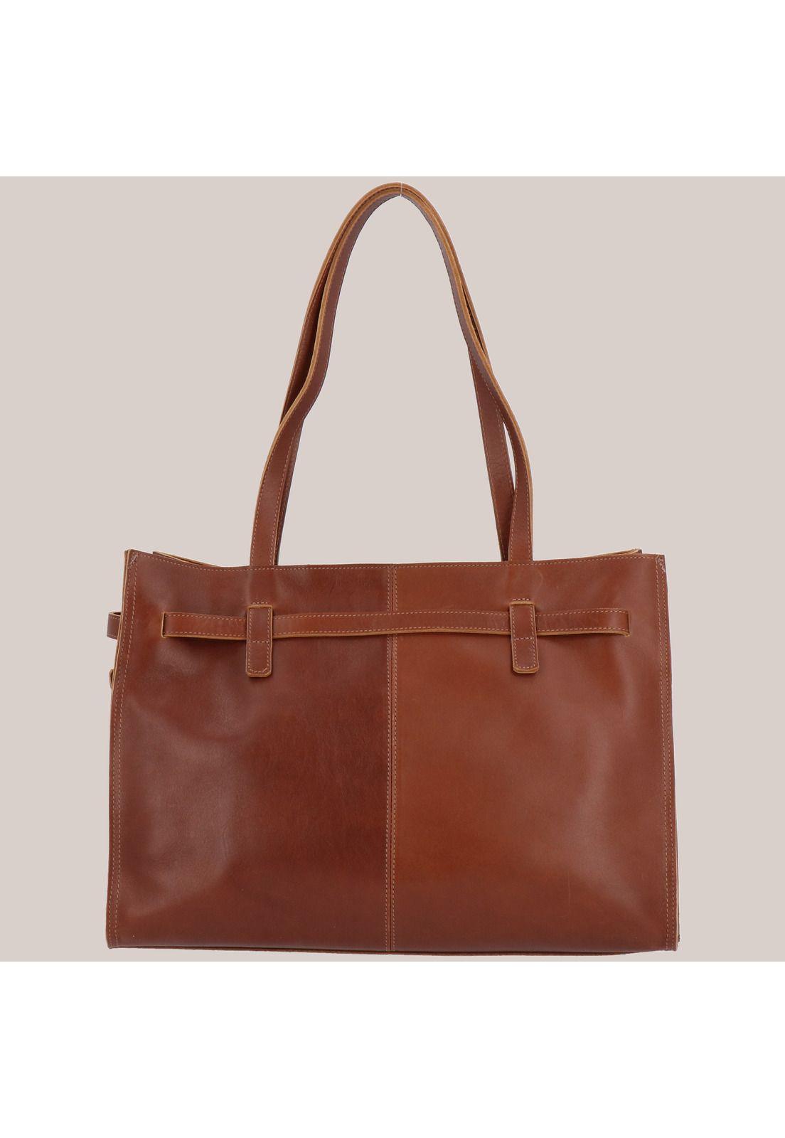 Cartera Cuero Cd Lisa Café-2