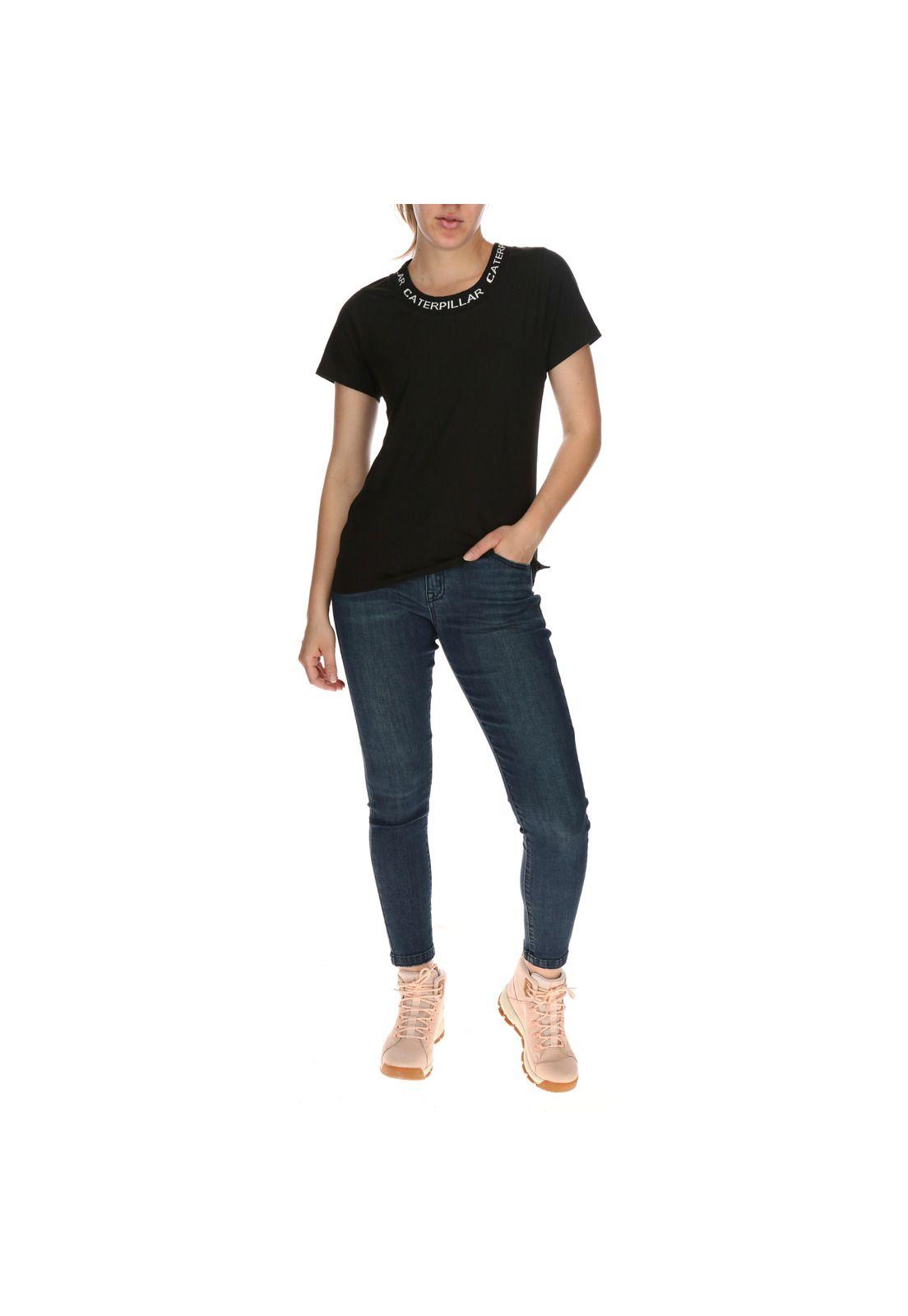 Polera Mc Mujer Fashion Tees Algodón Negro-4