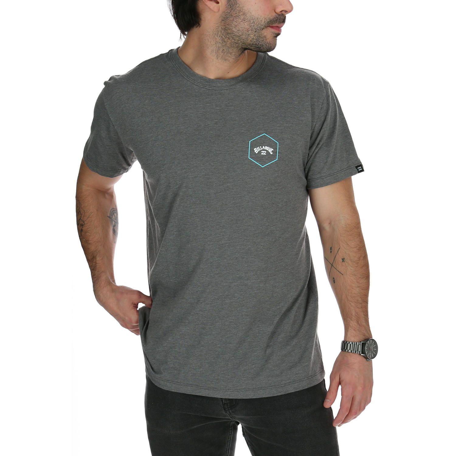 Polera M/C Hombre Access Gris Oscuro-1
