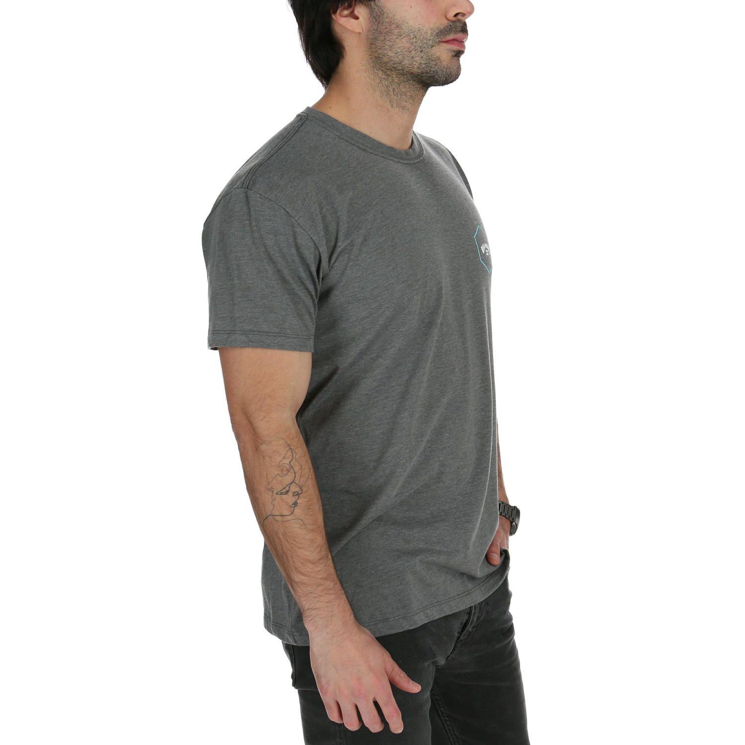 Polera M/C Hombre Access Gris Oscuro-3