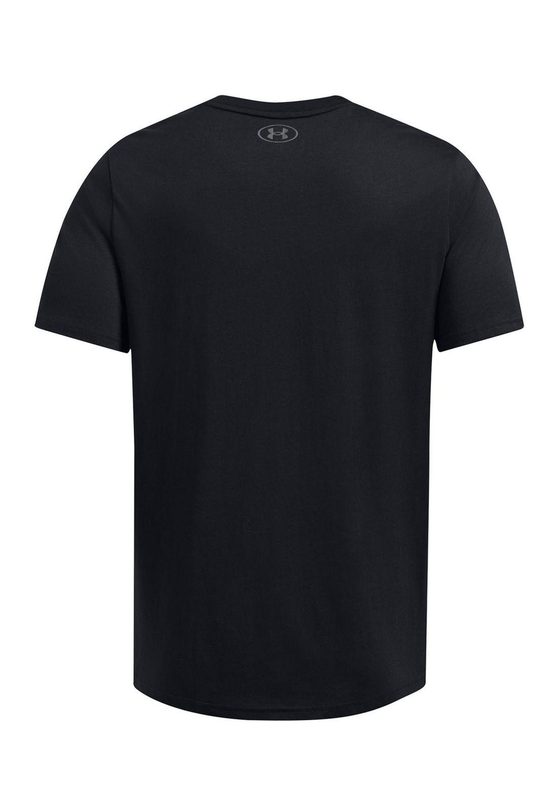 Polera manga corta Prjct Rock hmbre Negro-1