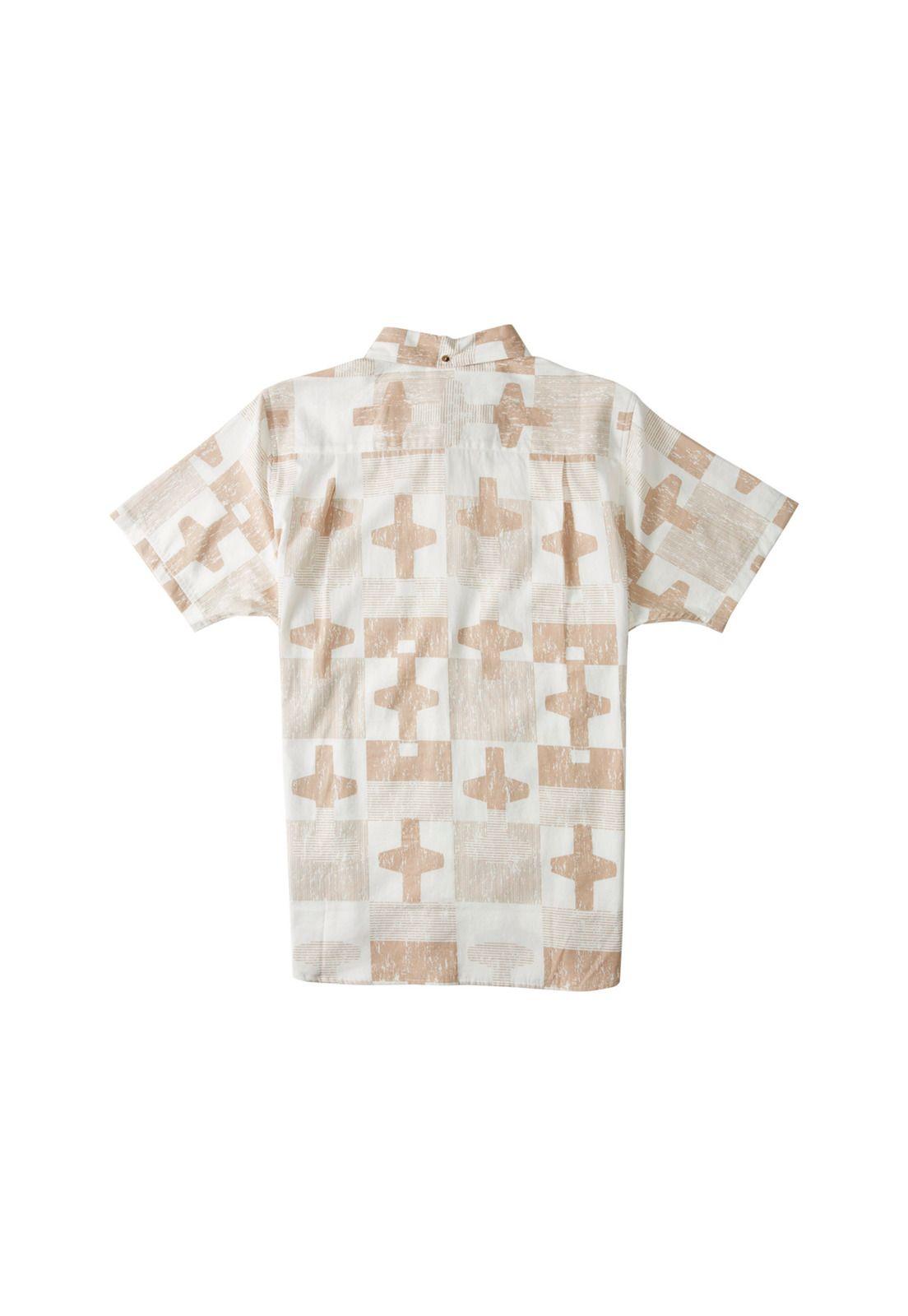 Camisa M/C Skyway Ss Wvtp Beige Hombre-6