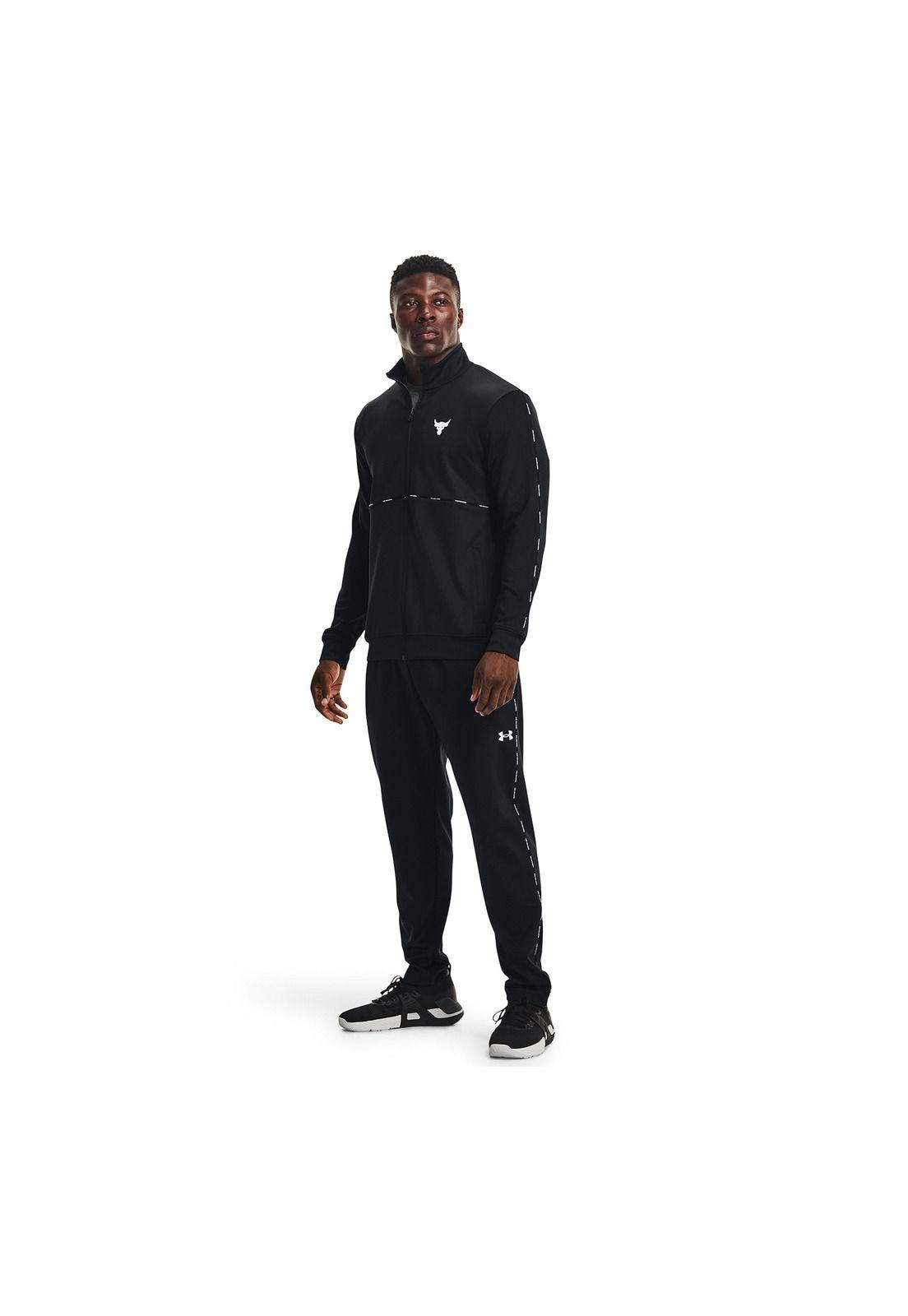 Chaqueta Project Rock Knit T hombre Negro-5