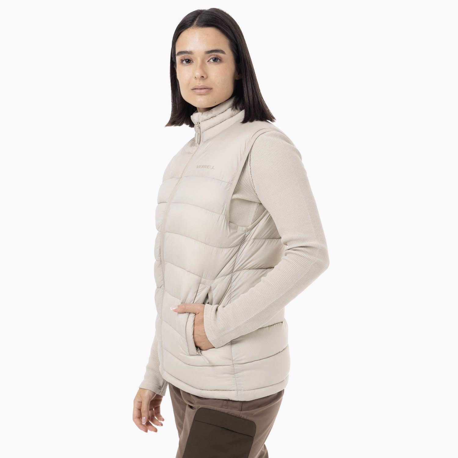 Parka SM Poliamida Reciclada Mujer Hazeis Beige-1