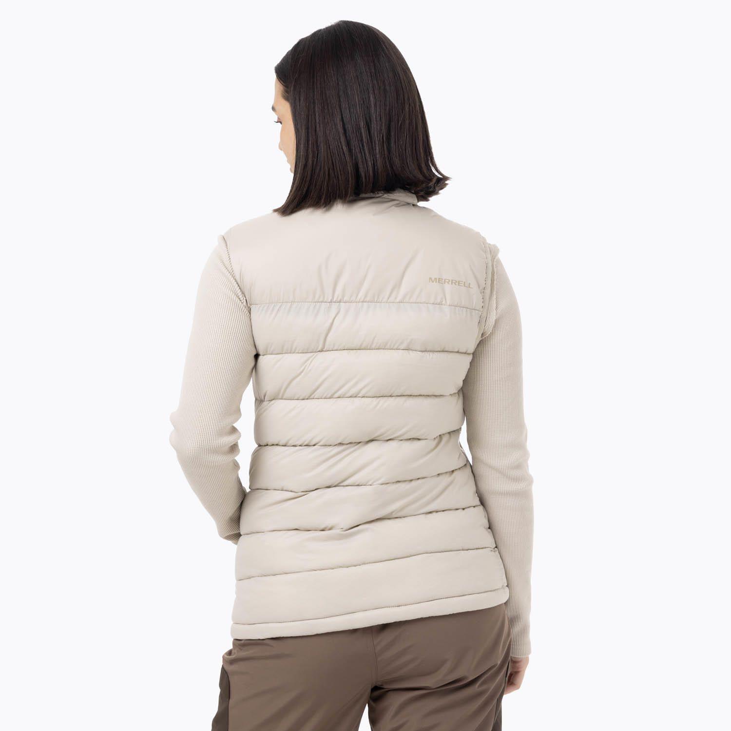 Parka SM Poliamida Reciclada Mujer Hazeis Beige-3