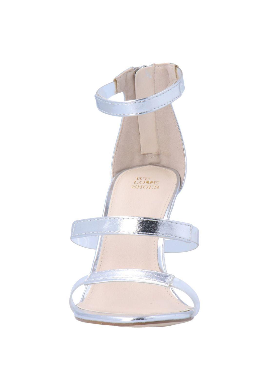 Sandalia Gigi Verano Plateado-2