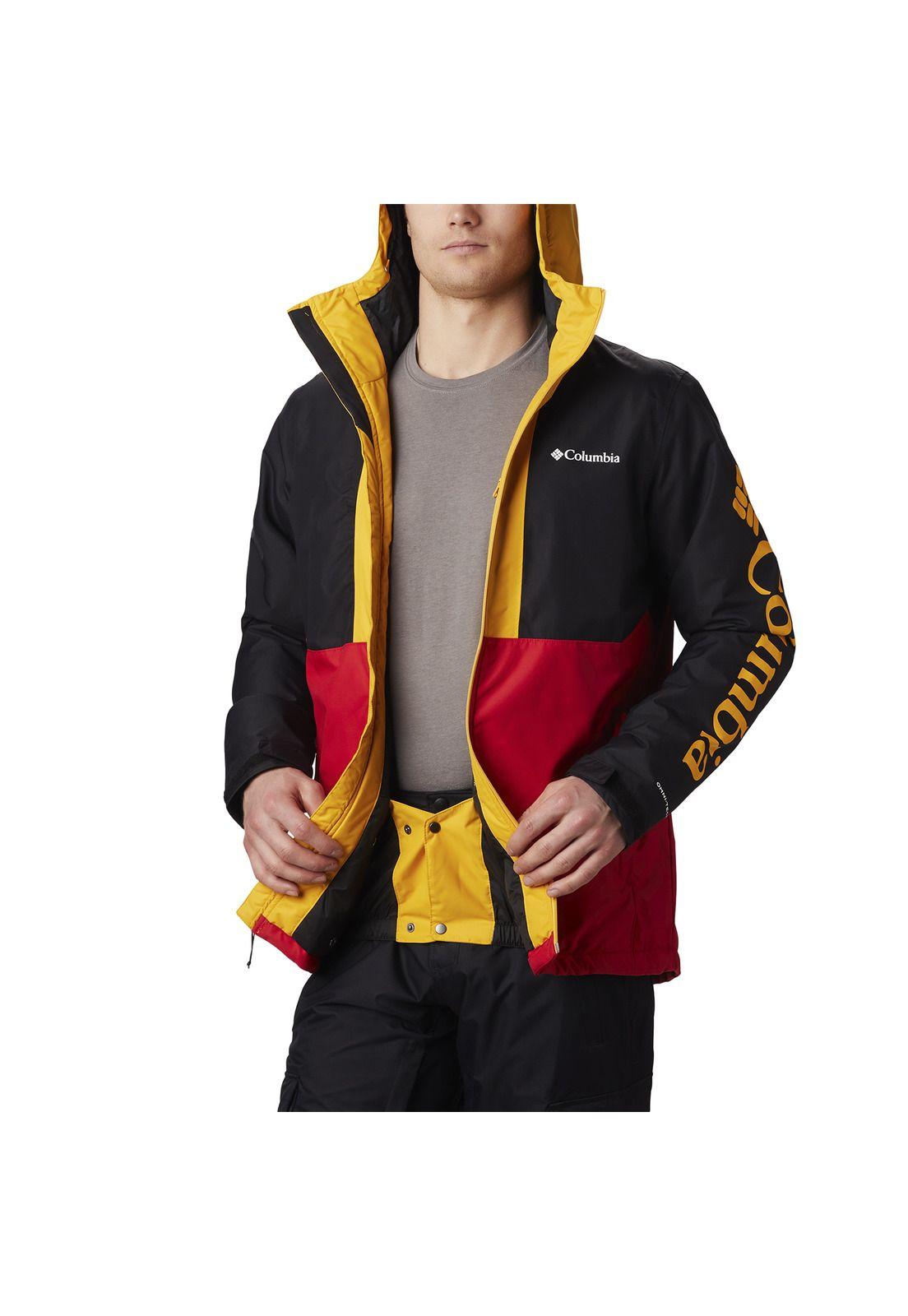 Parka Hombre Timberturner Jacket Nylon Rojo-1