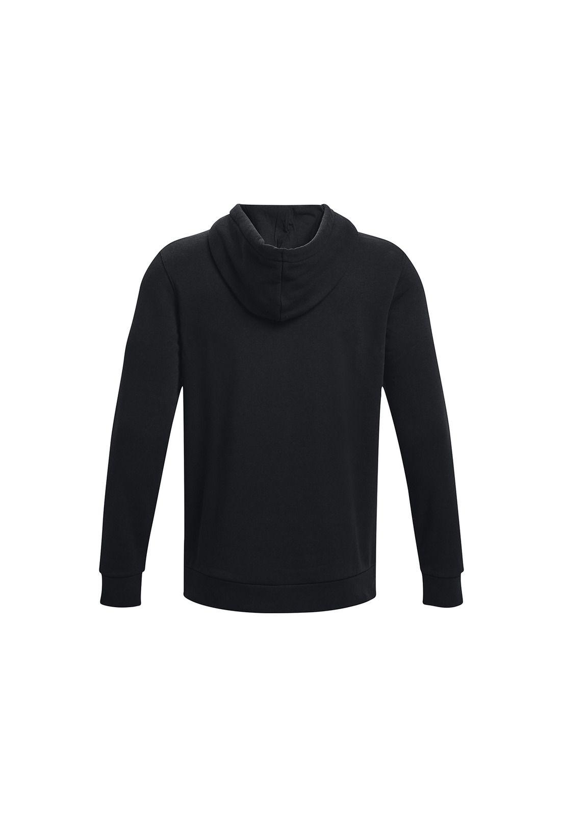 Polerón UA Essential Negro para hombre-1