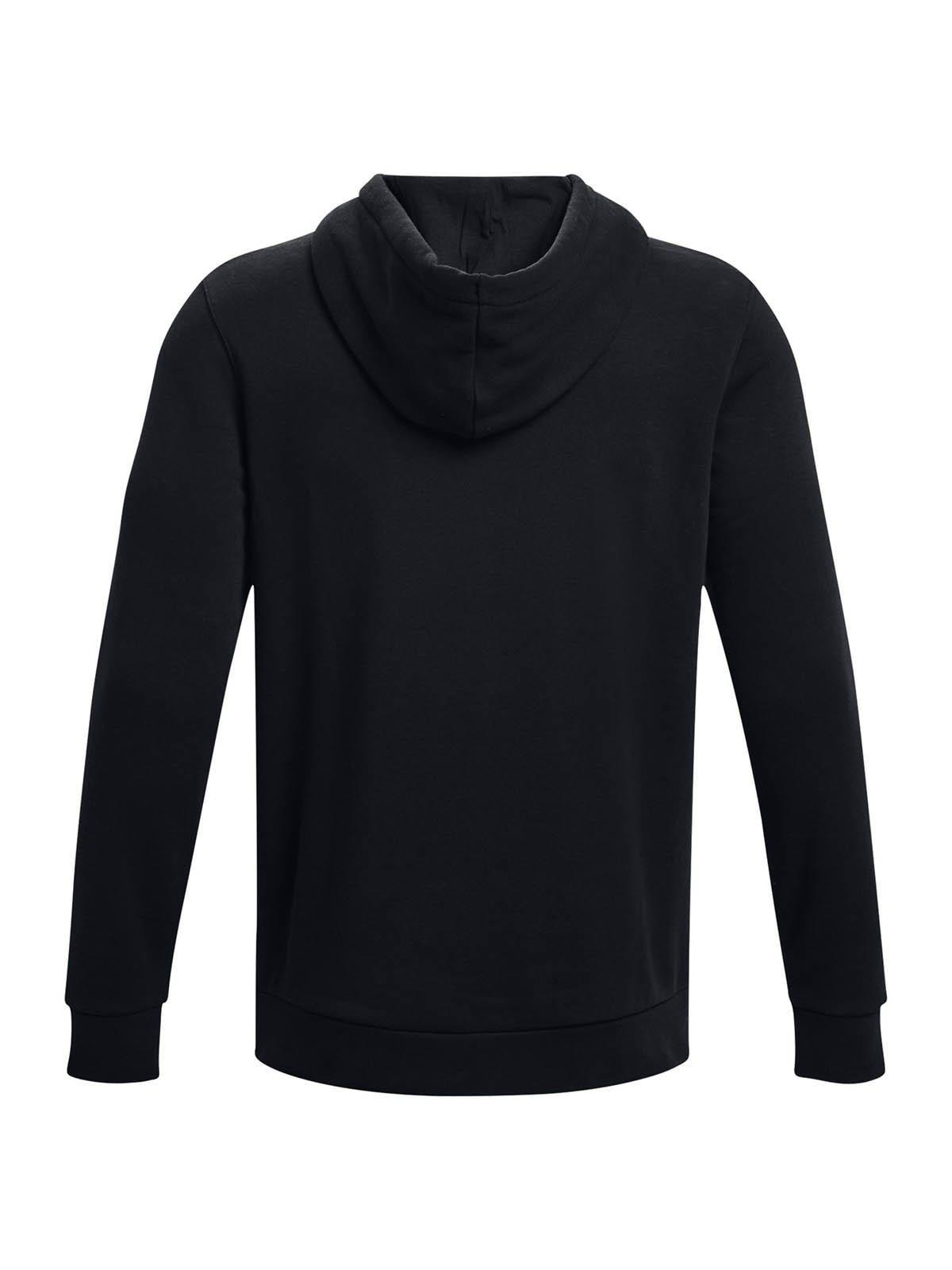 Polerón UA Essential Negro para hombre-1