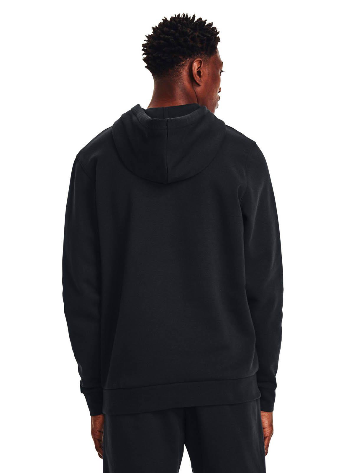 Polerón UA Essential Negro para hombre-4