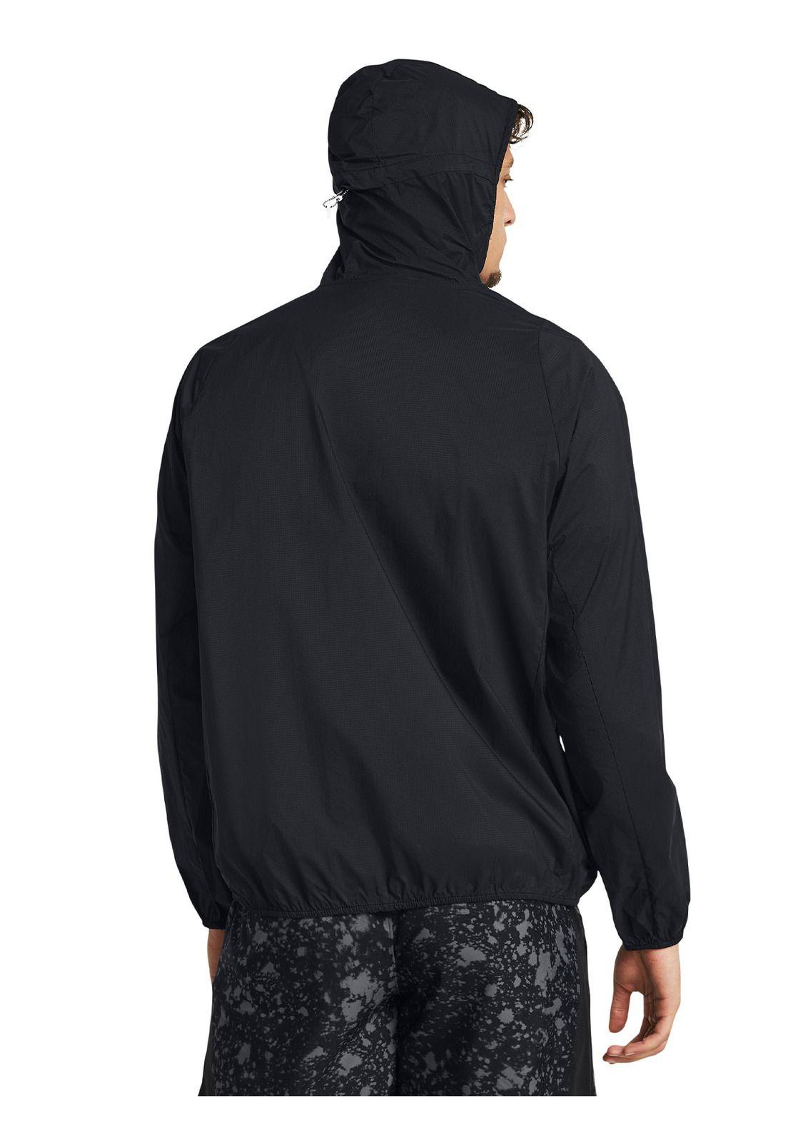 Chaqueta UA Launch para hombre Negro-1